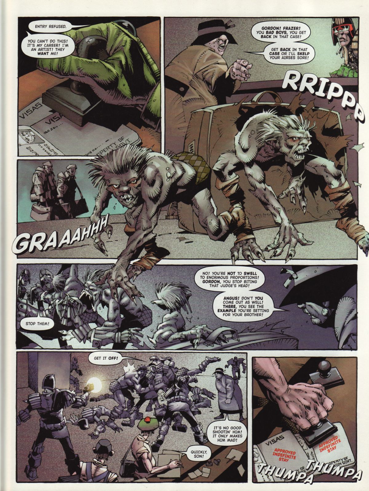 Read online Judge Dredd Megazine (Vol. 5) comic -  Issue #228 - 13