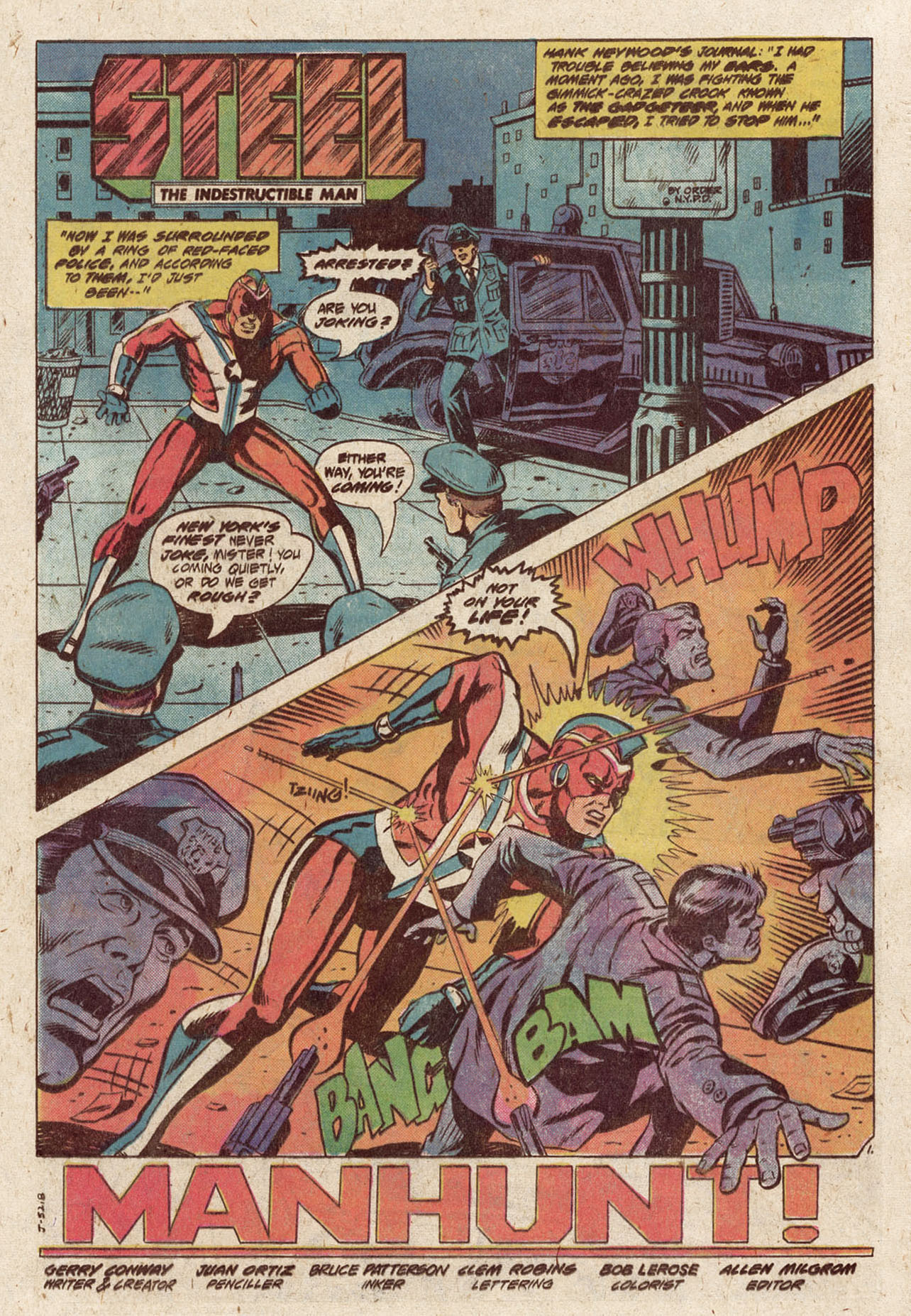 Read online Steel, The Indestructible Man comic -  Issue #4 - 20