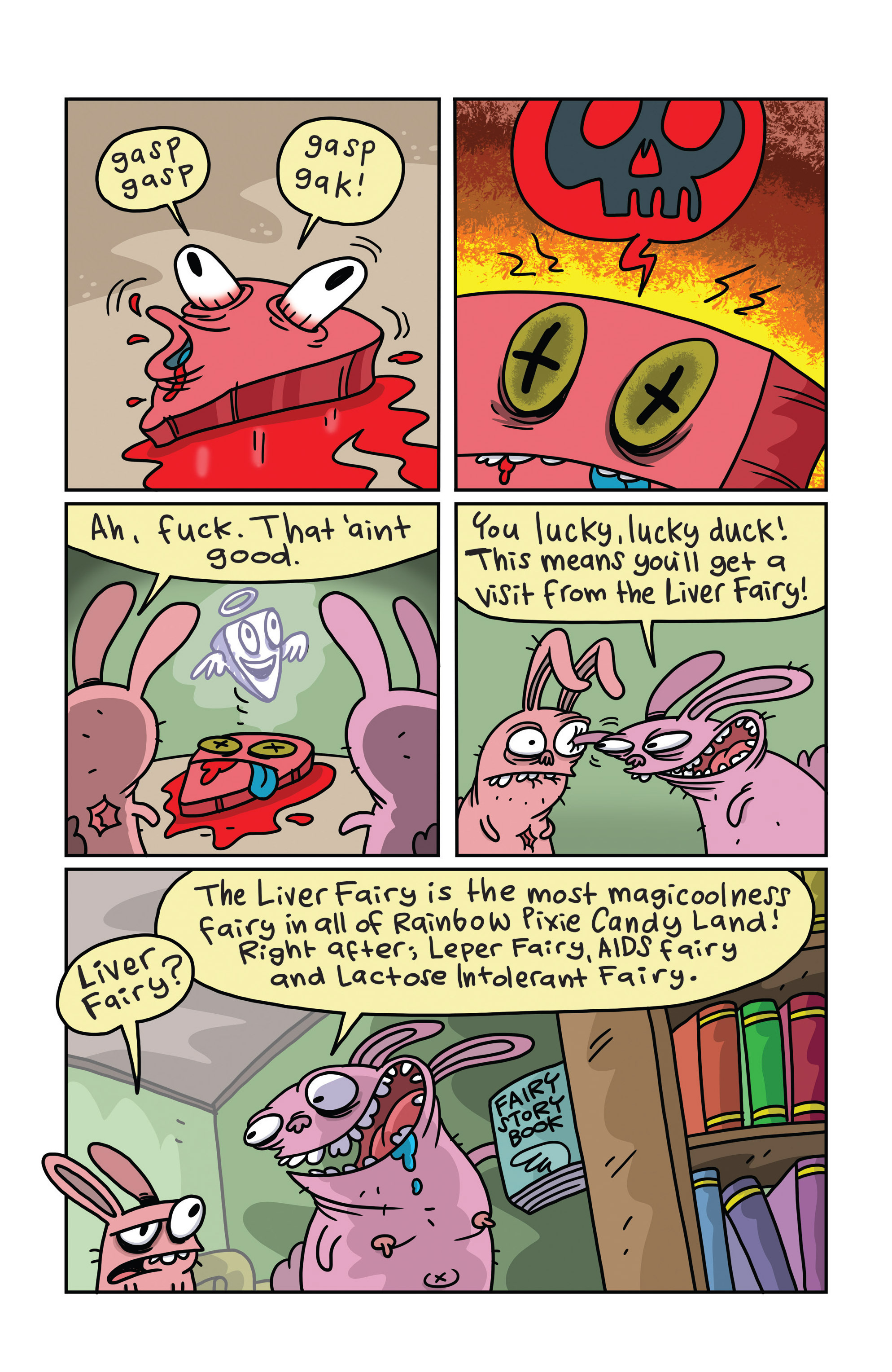 Read online Itty Bitty Bunnies: Friendgasm comic -  Issue # Full - 8