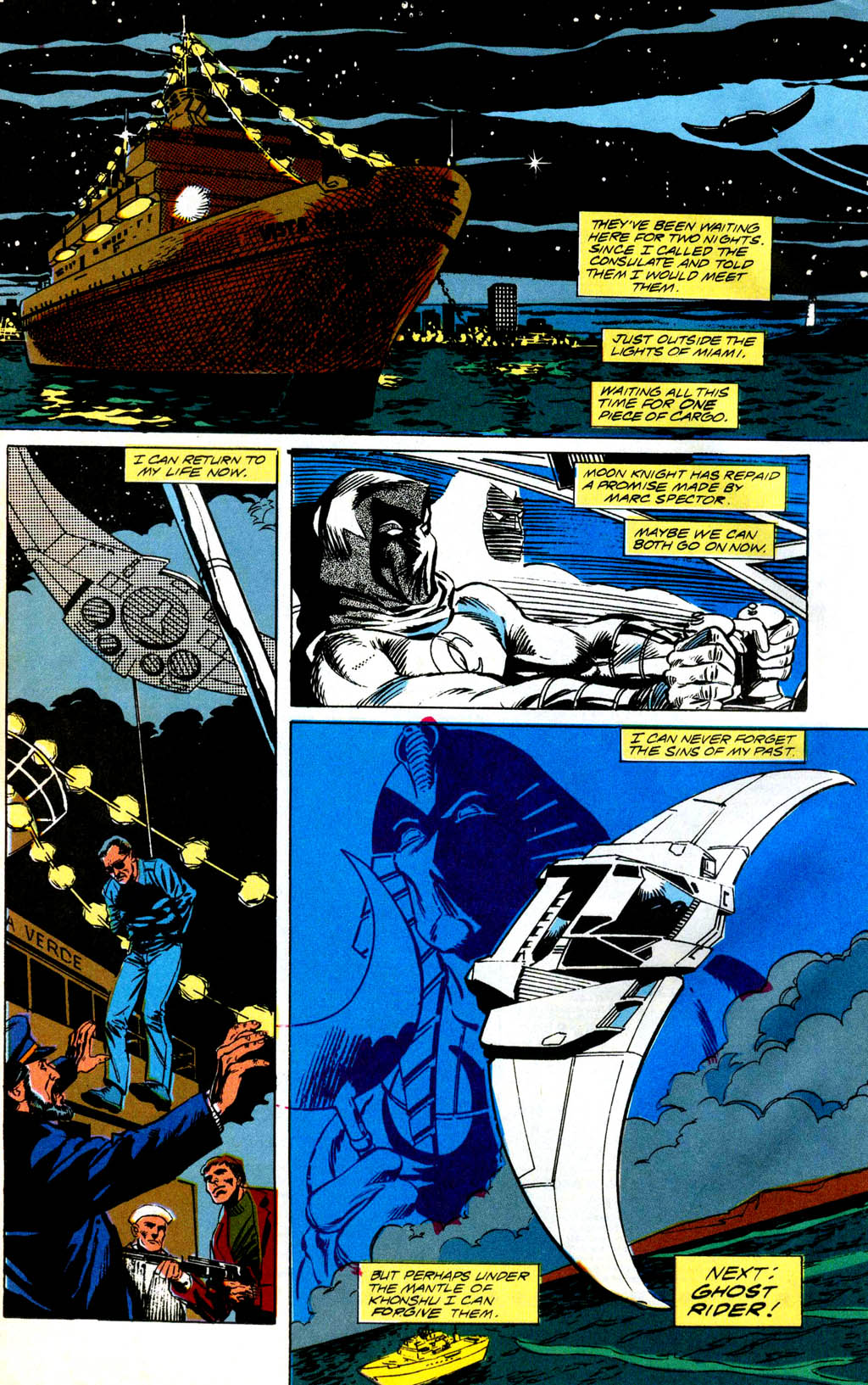 Read online Marc Spector: Moon Knight comic -  Issue #24 - 23