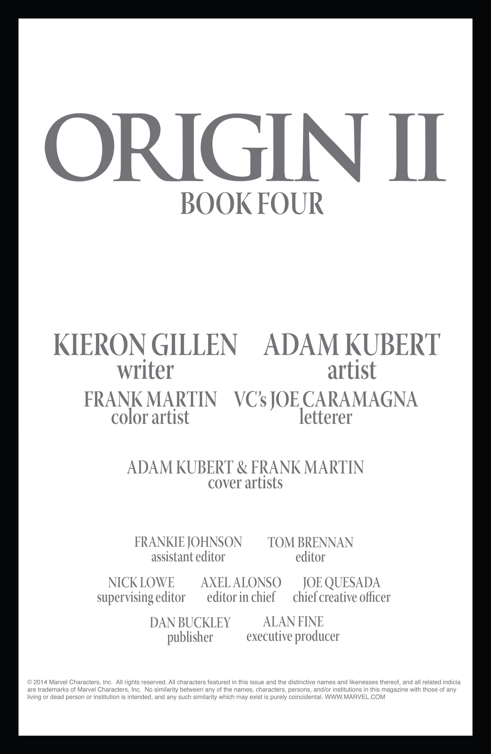 Read online Origin II comic -  Issue # _TPB - 82