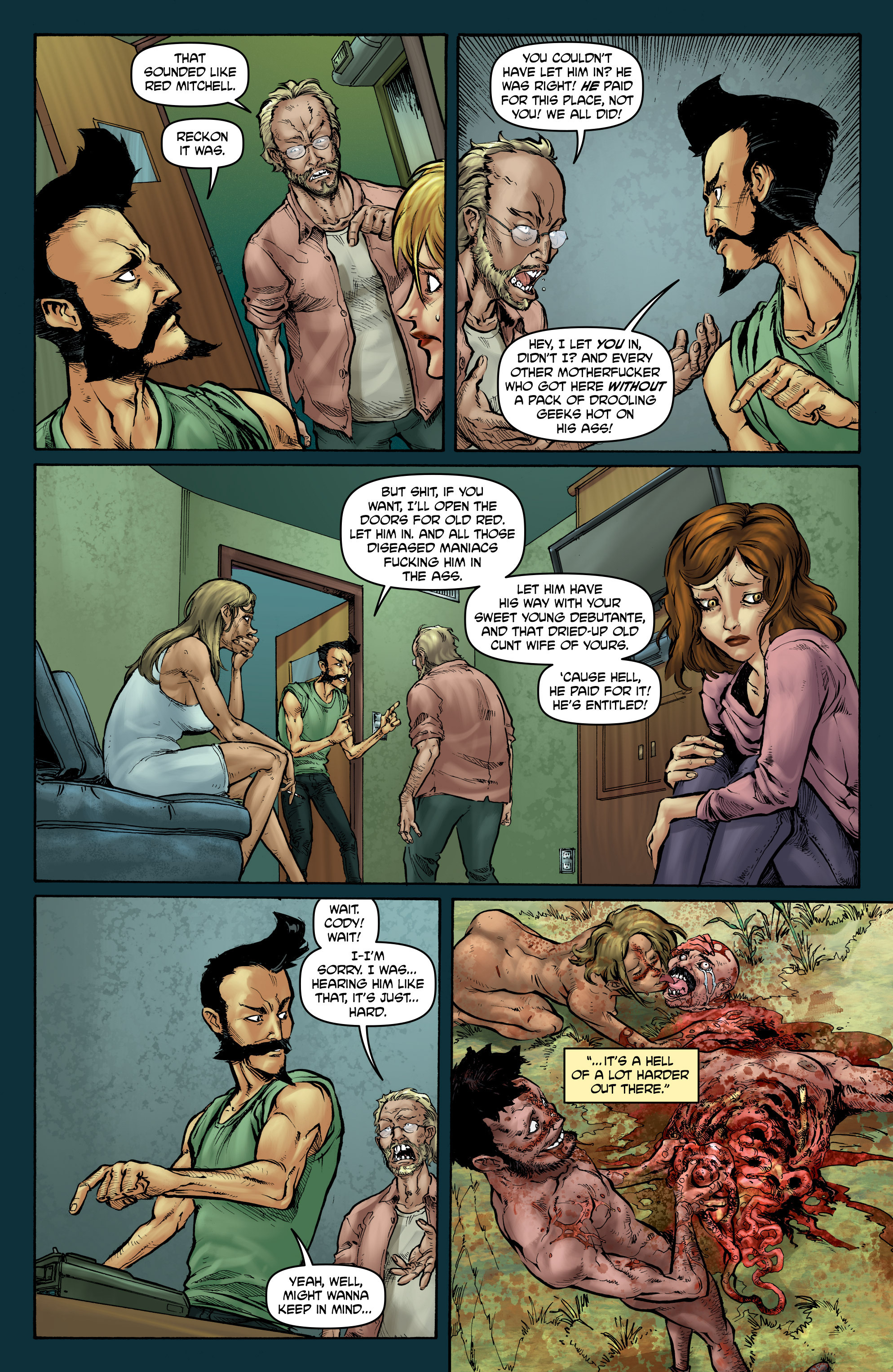 Read online Crossed: Badlands comic -  Issue #93 - 6