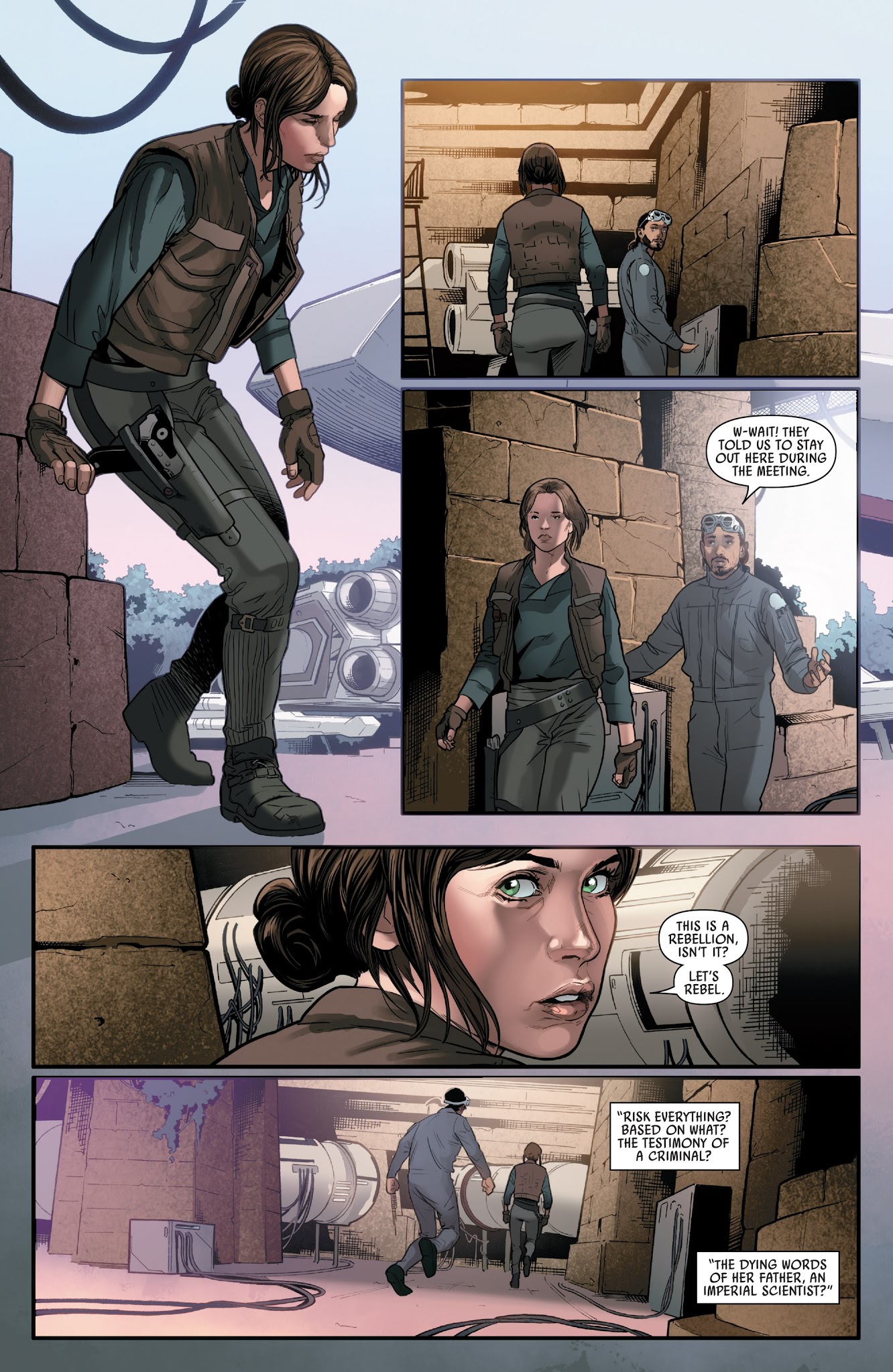Read online Star Wars: Rogue One Adaptation comic -  Issue #4 - 15
