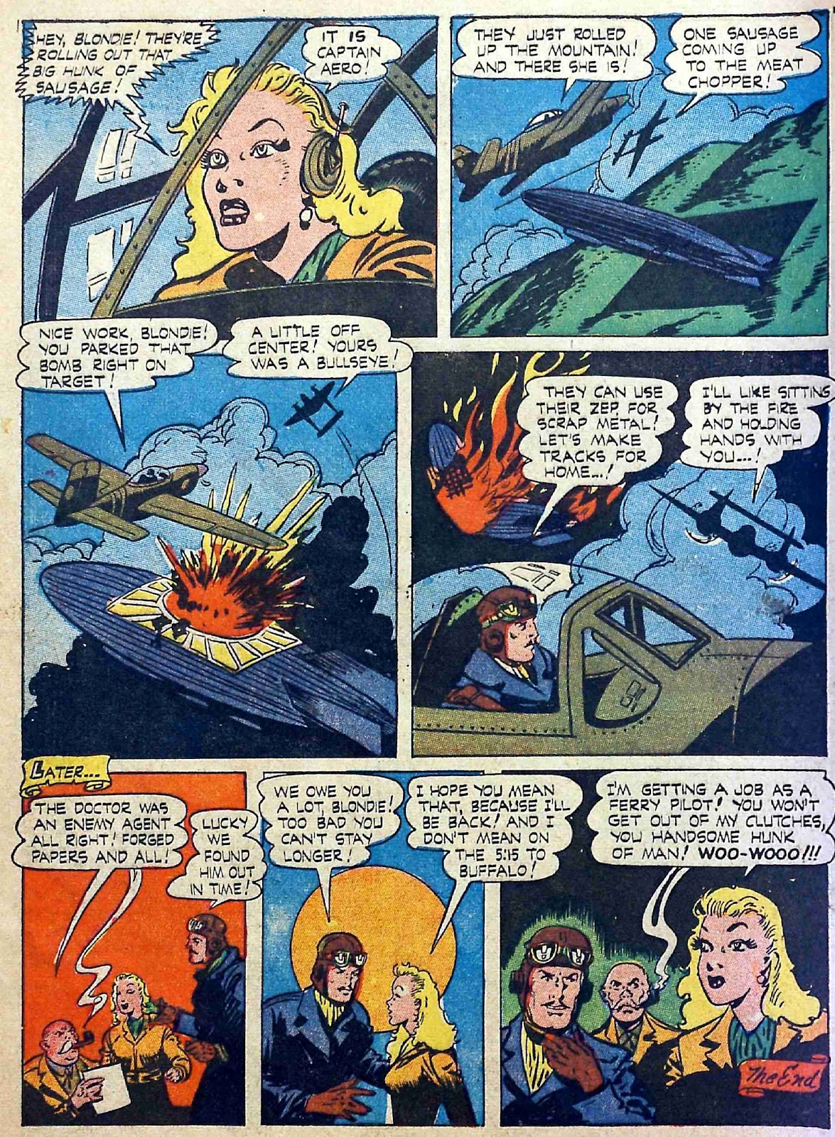 Captain Aero Comics issue 24 - Page 10