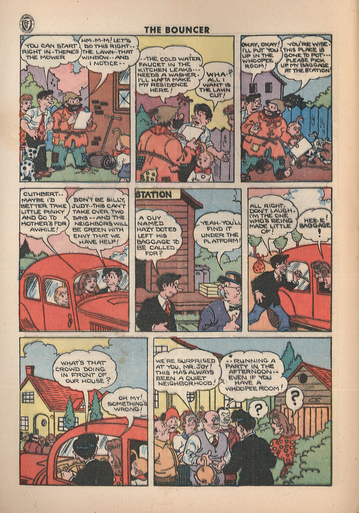 Read online The Bouncer (1944) comic -  Issue #13 - 20