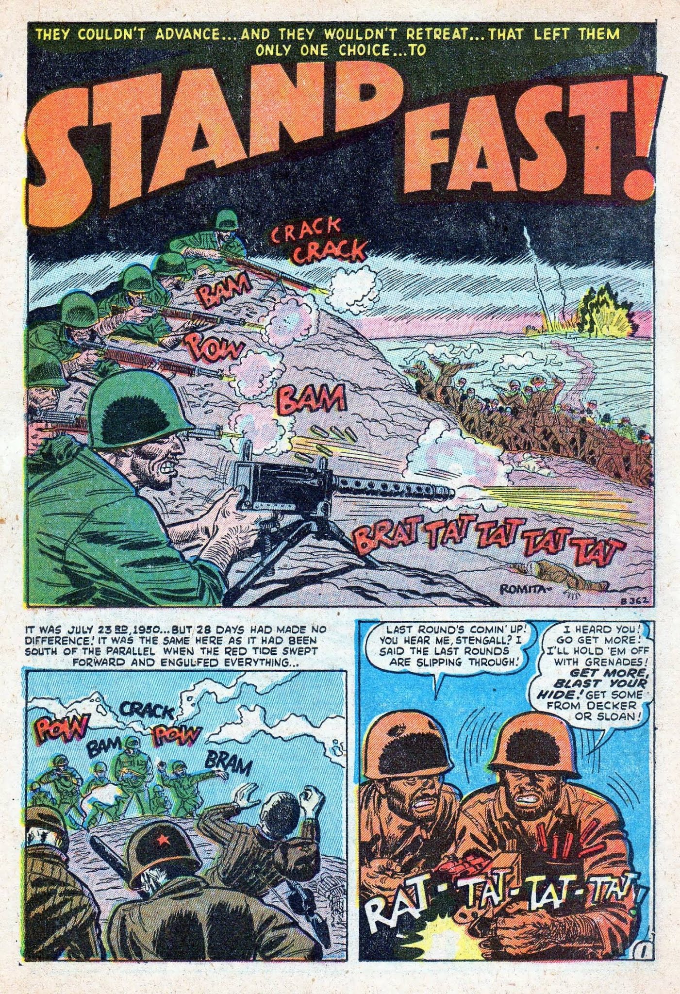 Read online Combat (1952) comic -  Issue #6 - 22