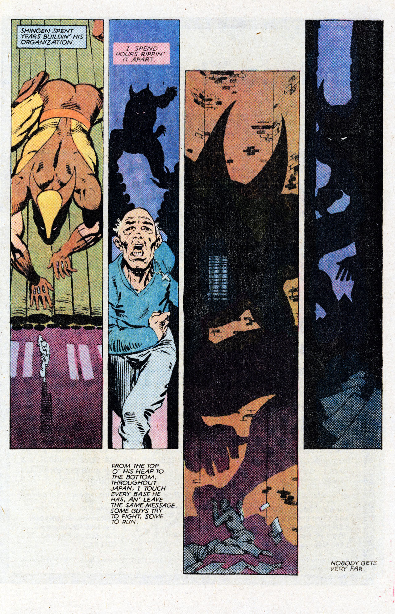 Read online Wolverine (1982) comic -  Issue #4 - 5