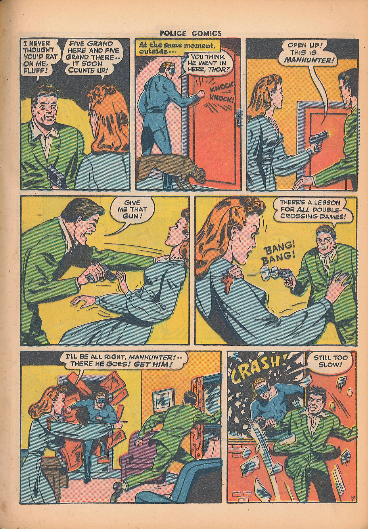 Read online Police Comics comic -  Issue #44 - 25