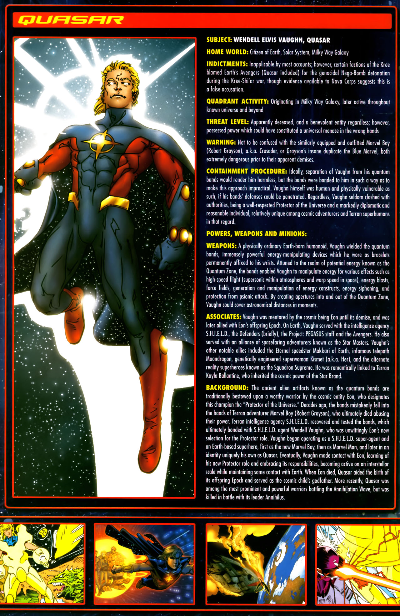 Read online Annihilation:  The  Nova Corps Files comic -  Issue #Annihilation:  The  Nova Corps Files Full - 29