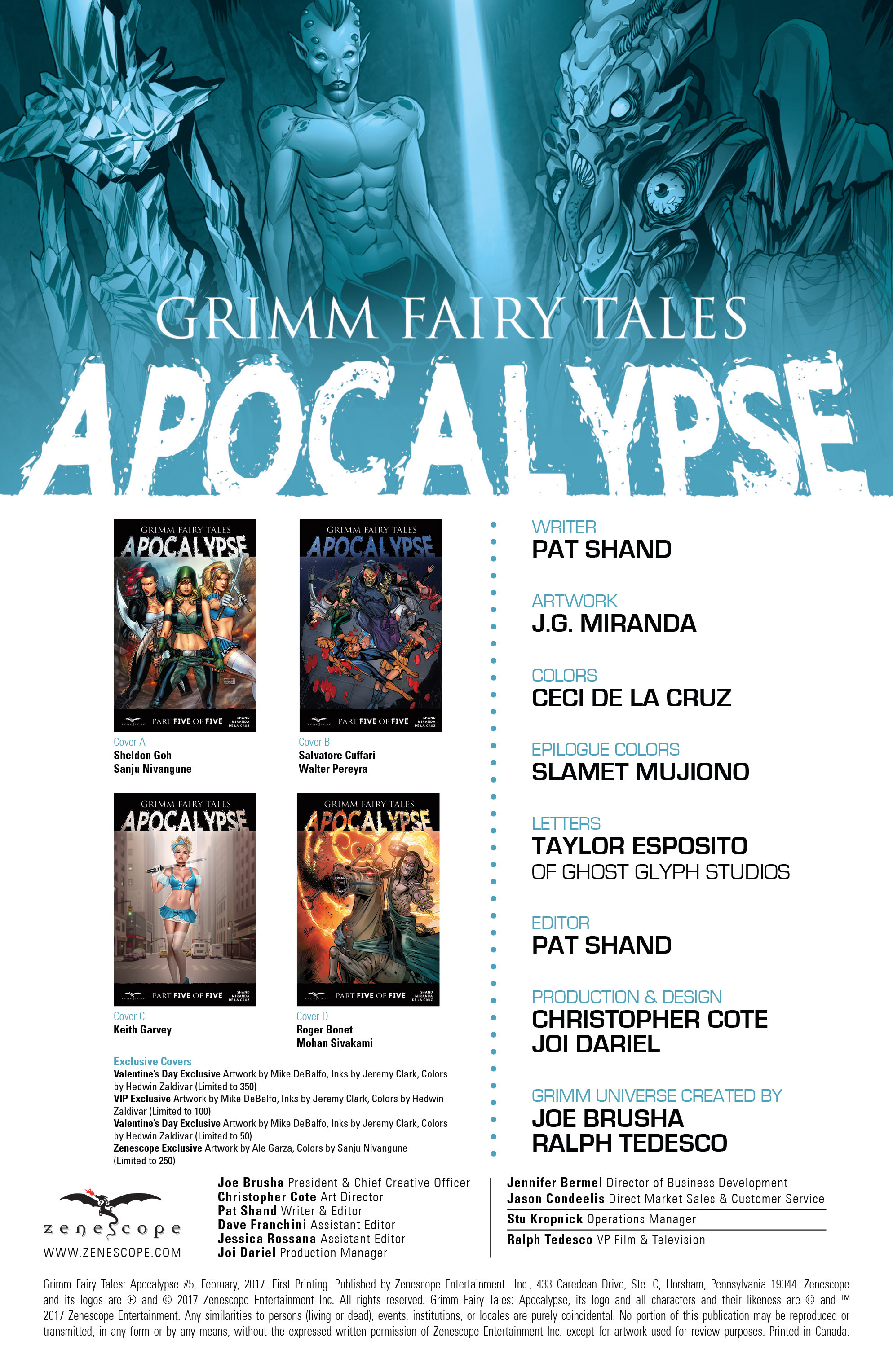 Read online Grimm Fairy Tales: Apocalypse comic -  Issue #5 - 3