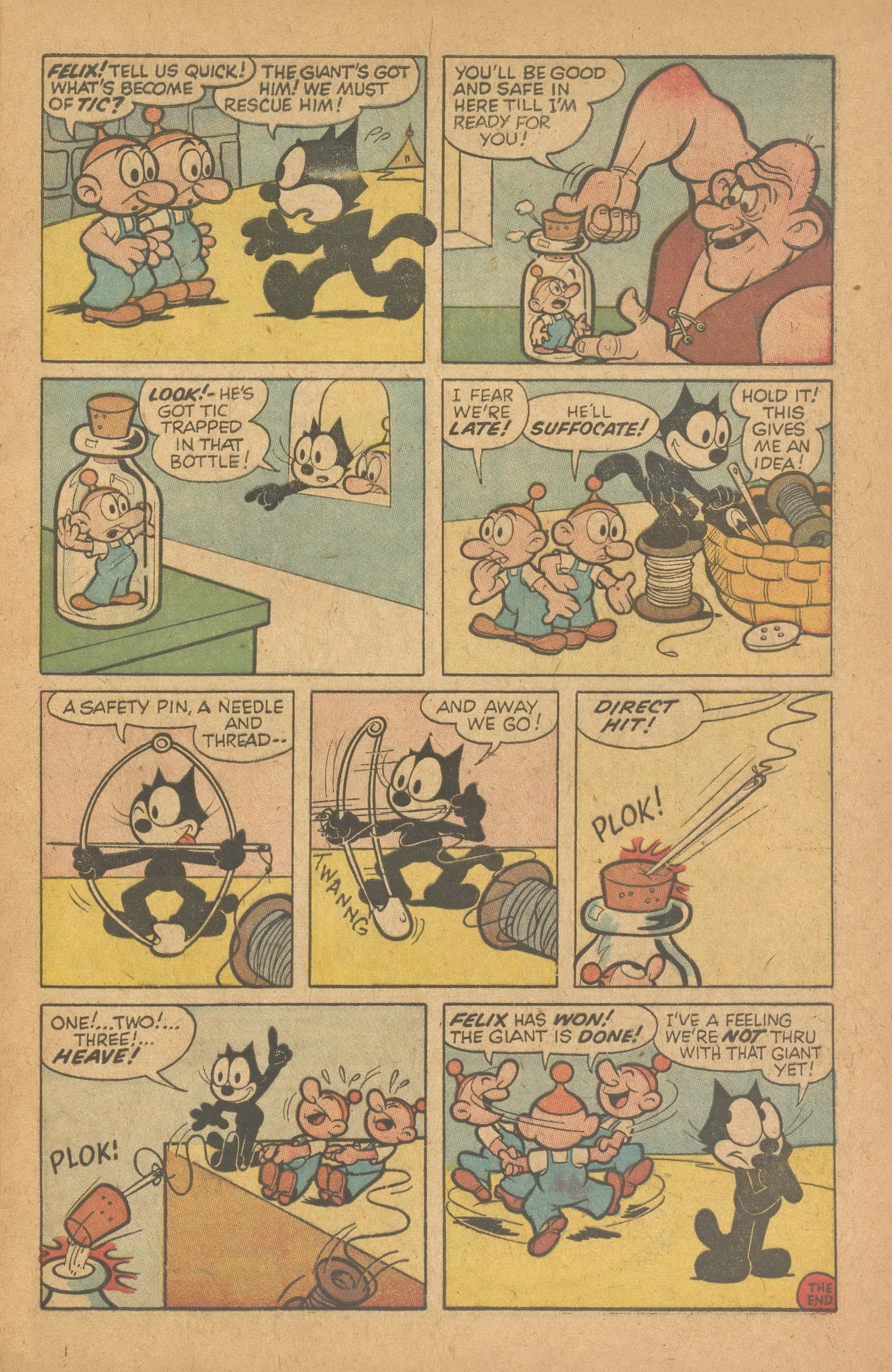 Read online Felix the Cat (1955) comic -  Issue #74 - 9