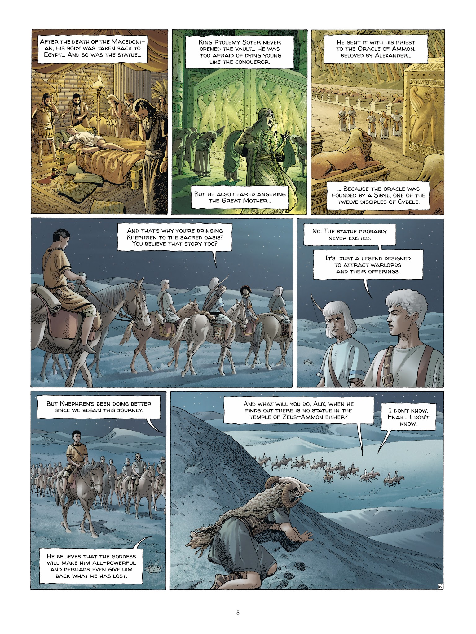 Read online Alix Senator comic -  Issue #6 - 9