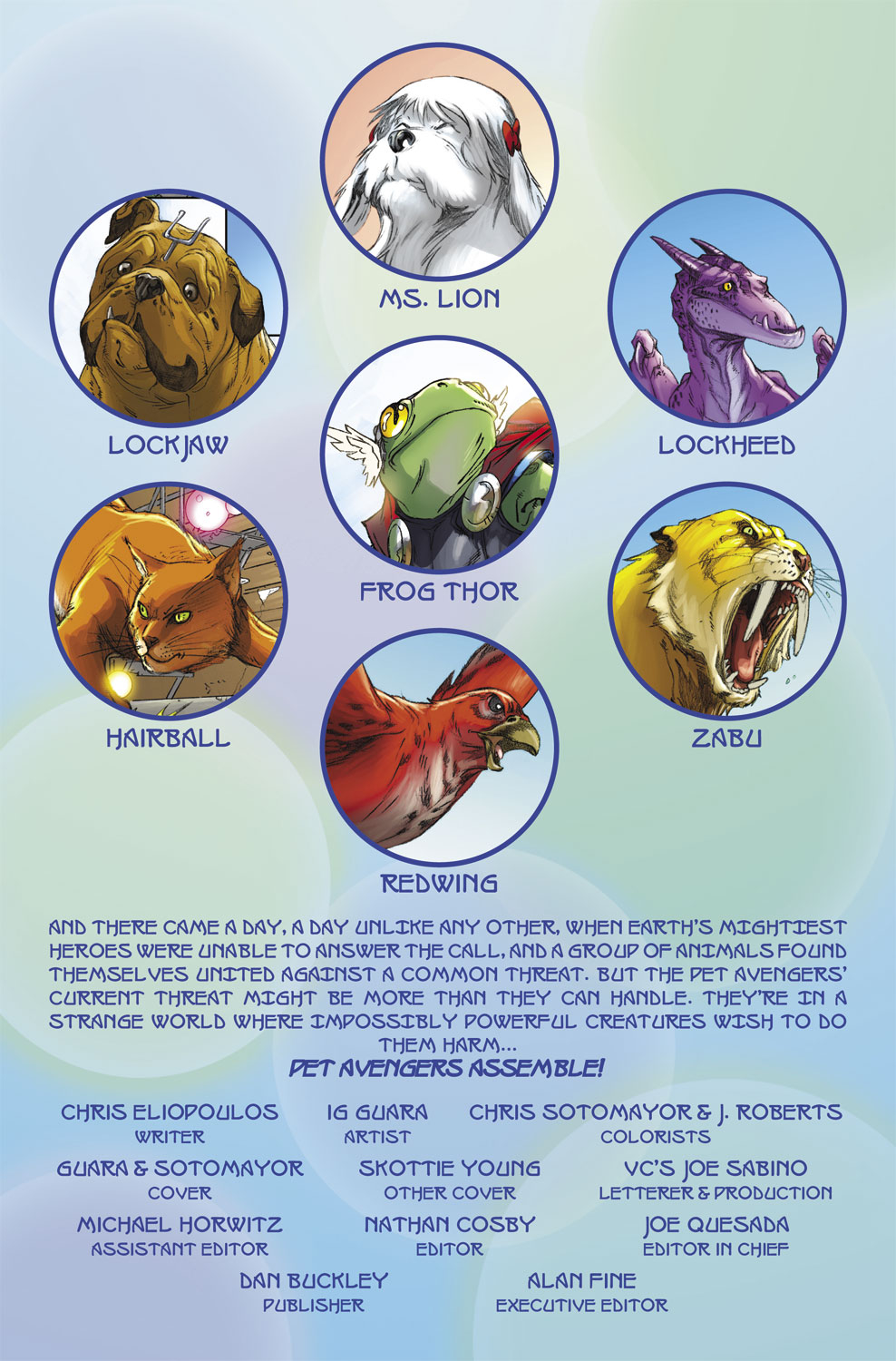 Read online Lockjaw And The Pet Avengers Unleashed comic -  Issue #4 - 2