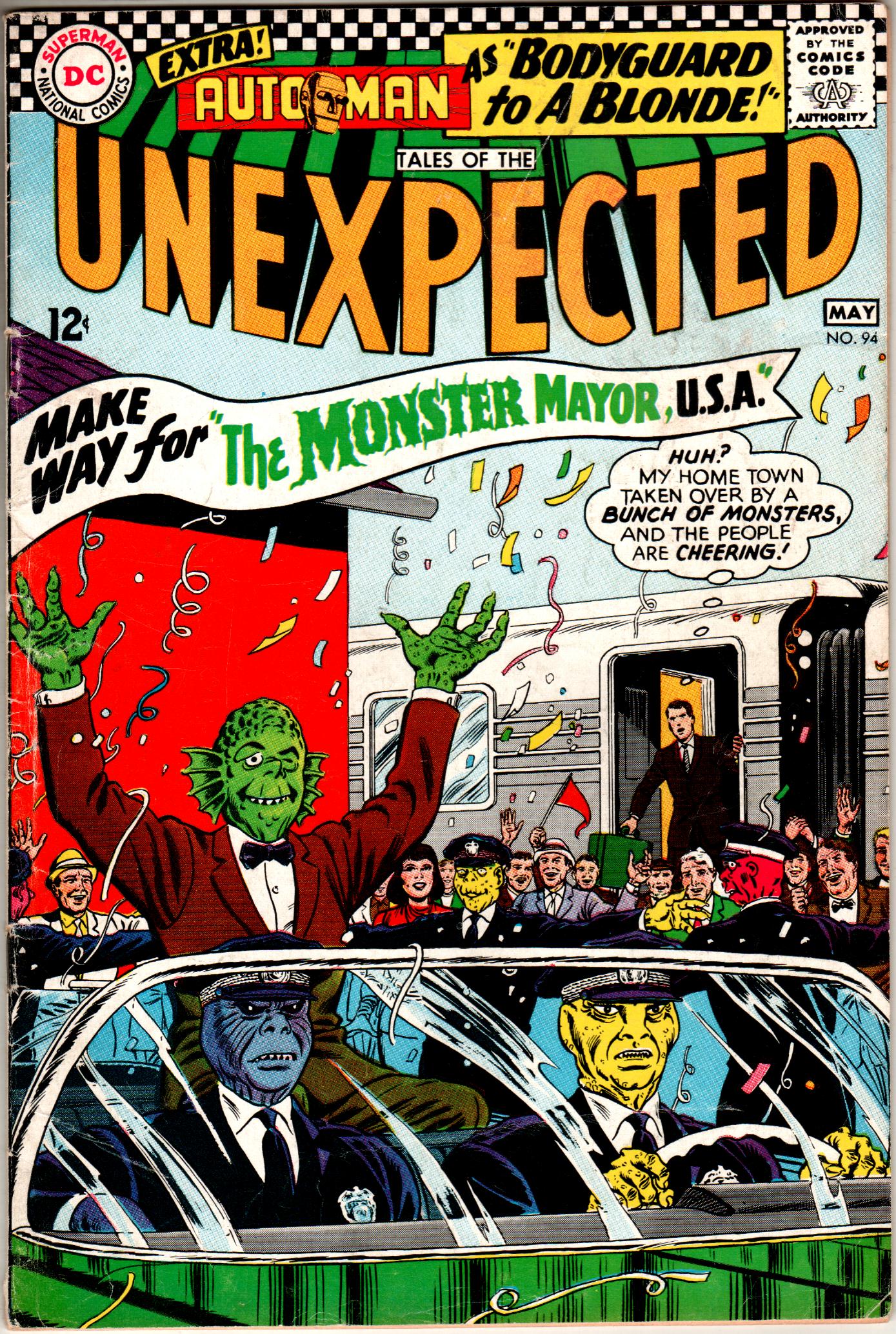 Read online Tales of the Unexpected comic -  Issue #94 - 1
