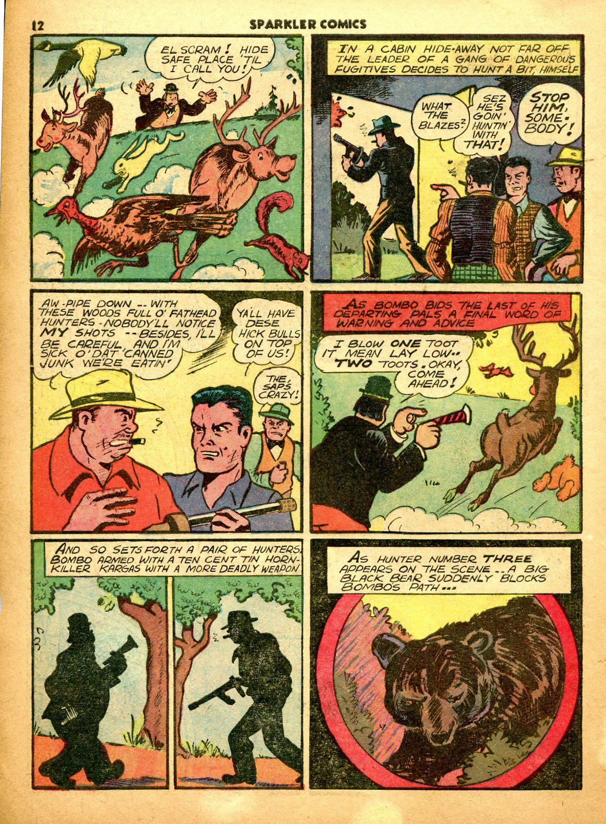 Read online Sparkler Comics comic -  Issue #8 - 14