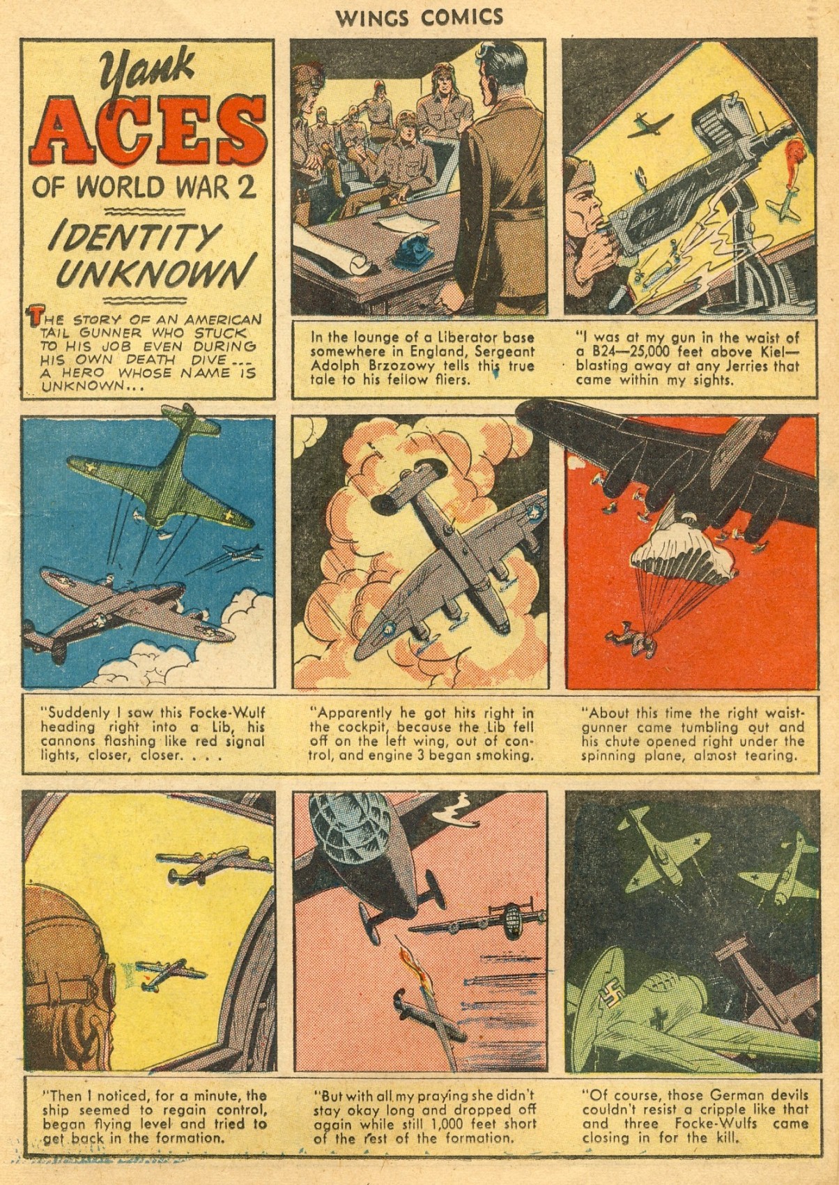 Read online Wings Comics comic -  Issue #39 - 27