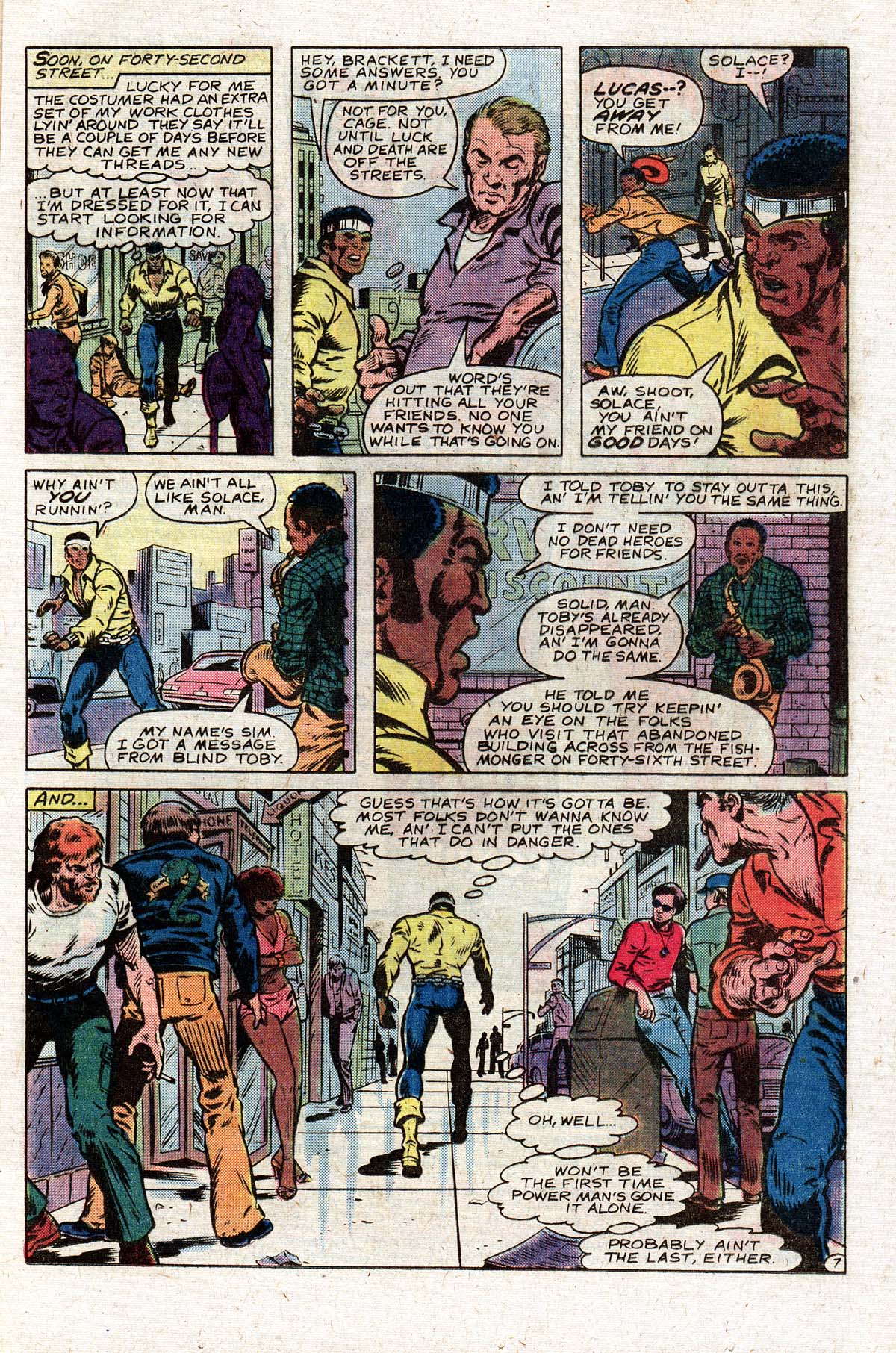 Read online Power Man and Iron Fist (1978) comic -  Issue #64 - 8