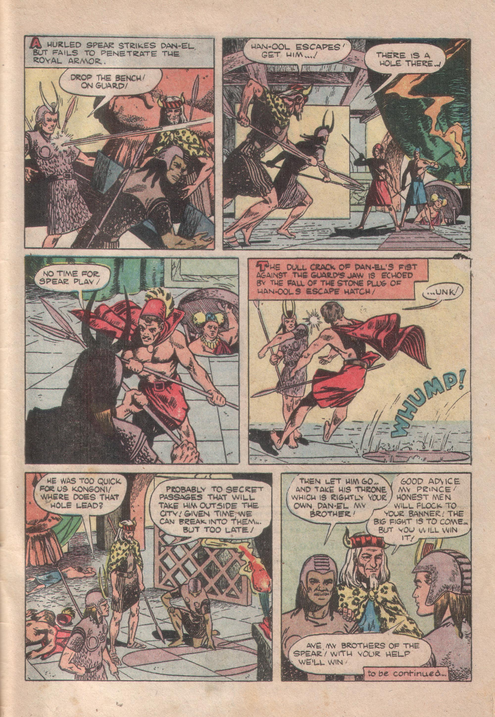 Read online Tarzan (1948) comic -  Issue #42 - 49