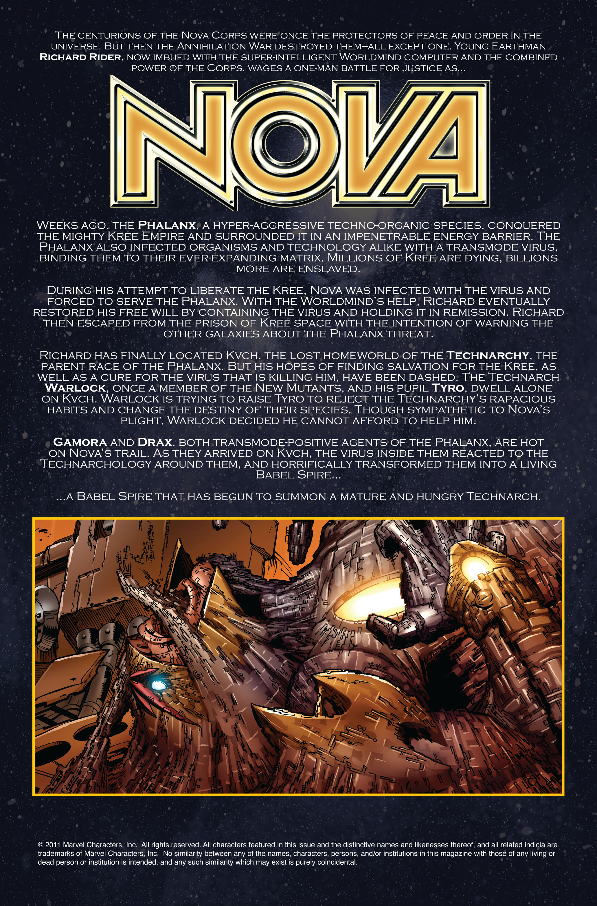 Read online Nova (2007) comic -  Issue # _TPB 2 (Part 1) - 100