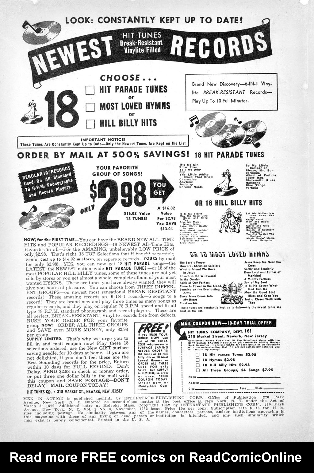 Read online Men in Action comic -  Issue #8 - 2