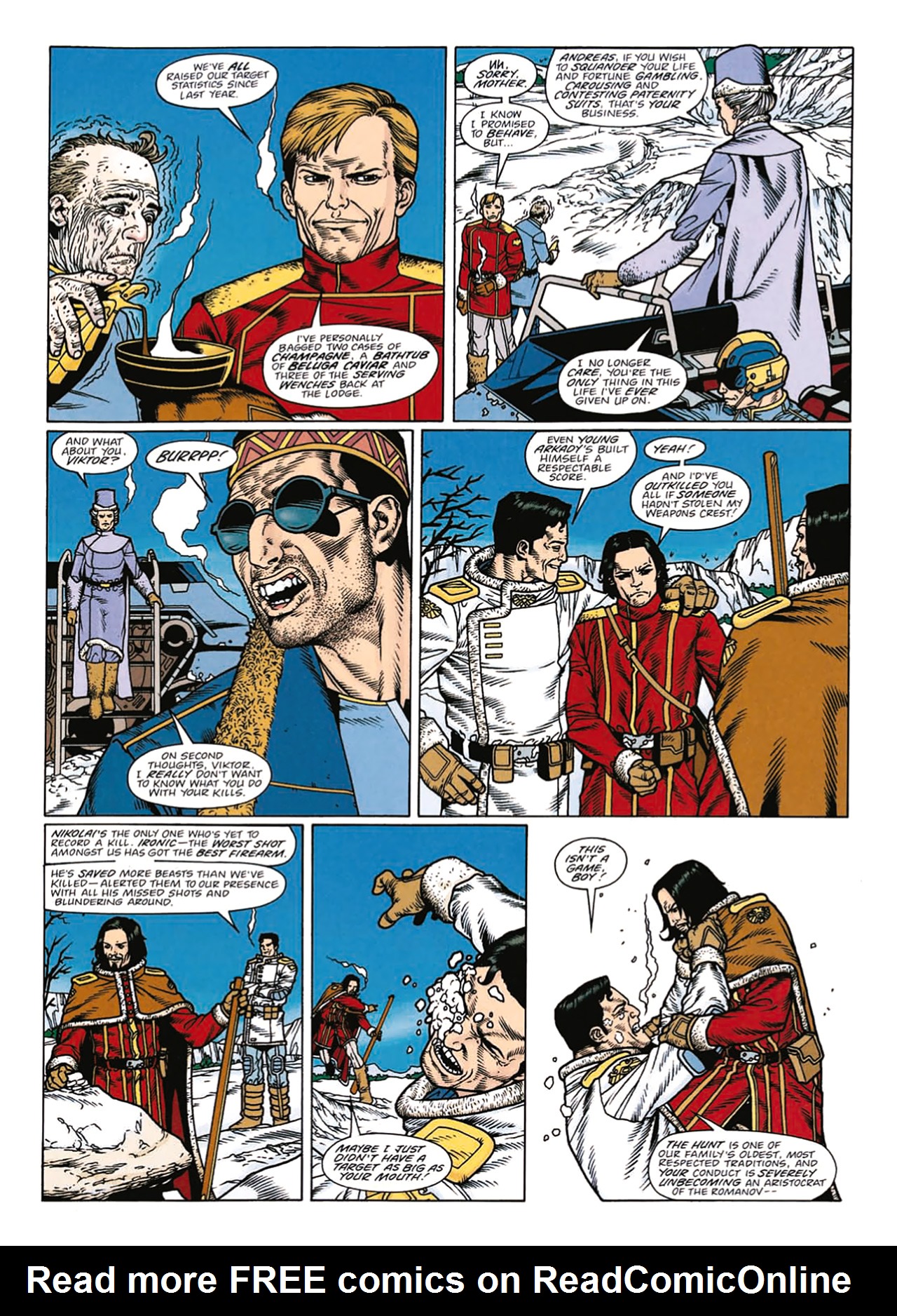 Read online Nikolai Dante comic -  Issue # TPB 2 - 185