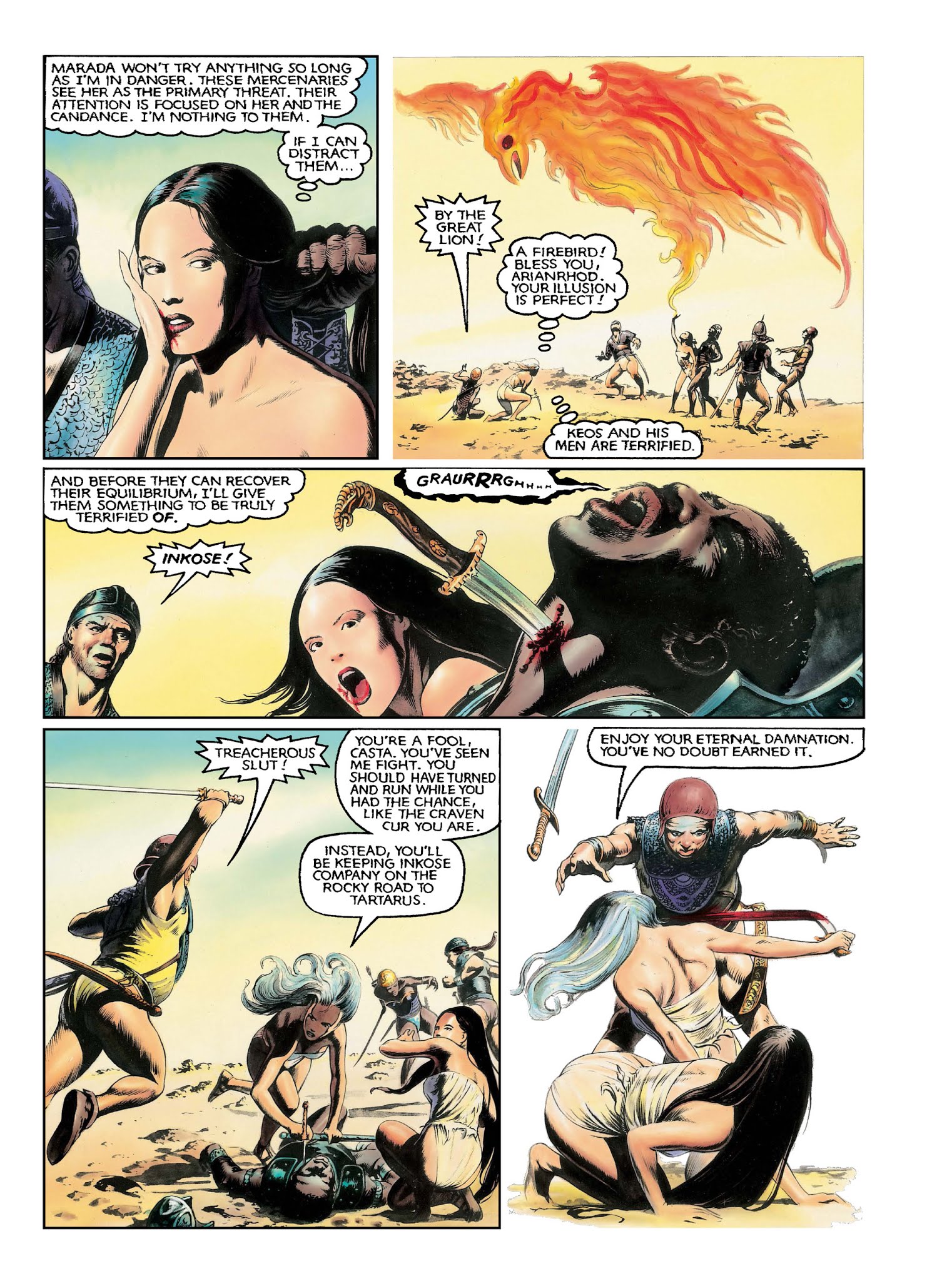 Read online Marada The She-Wolf comic -  Issue # TPB - 71
