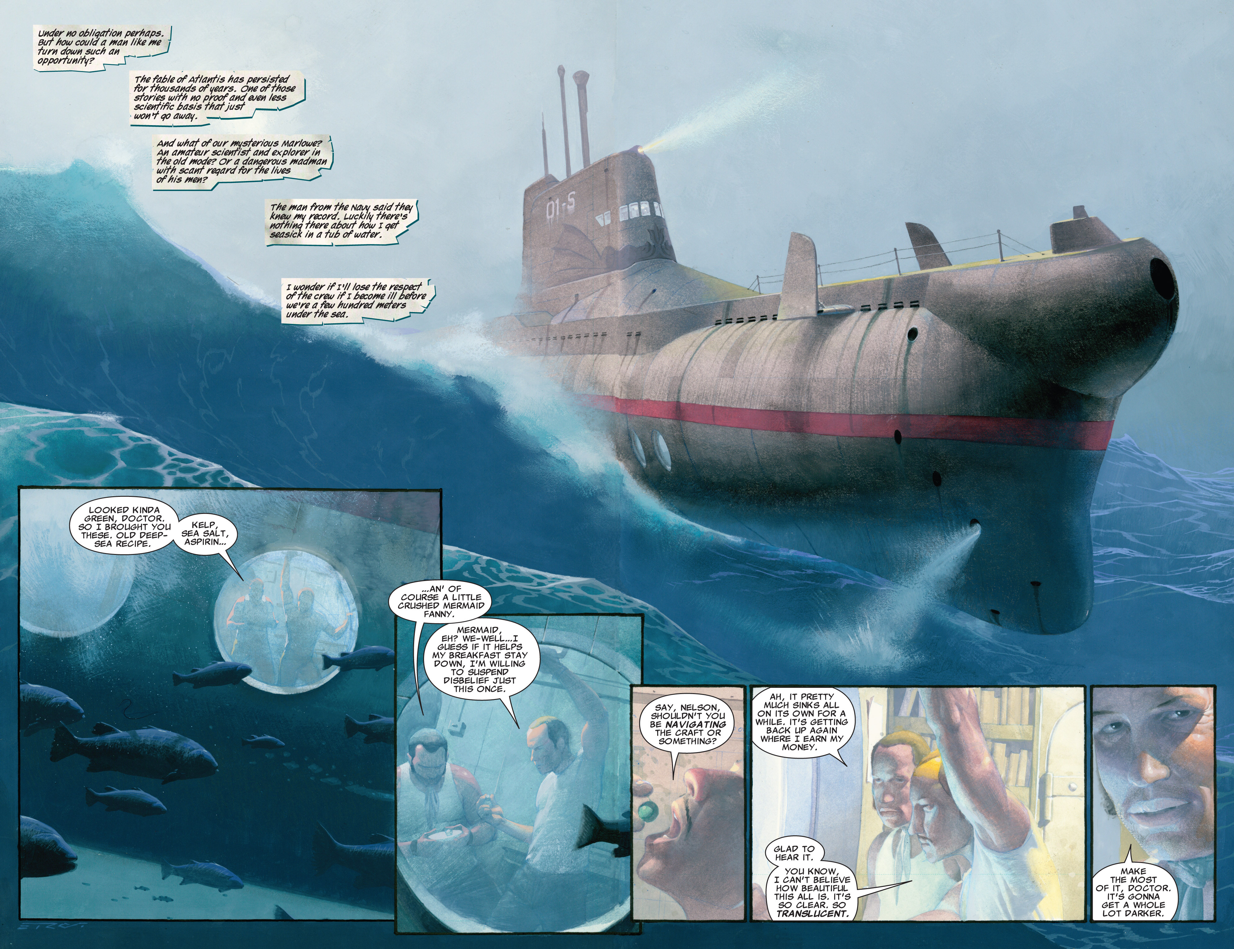 Read online Sub-Mariner: The Depths comic -  Issue #1 - 13