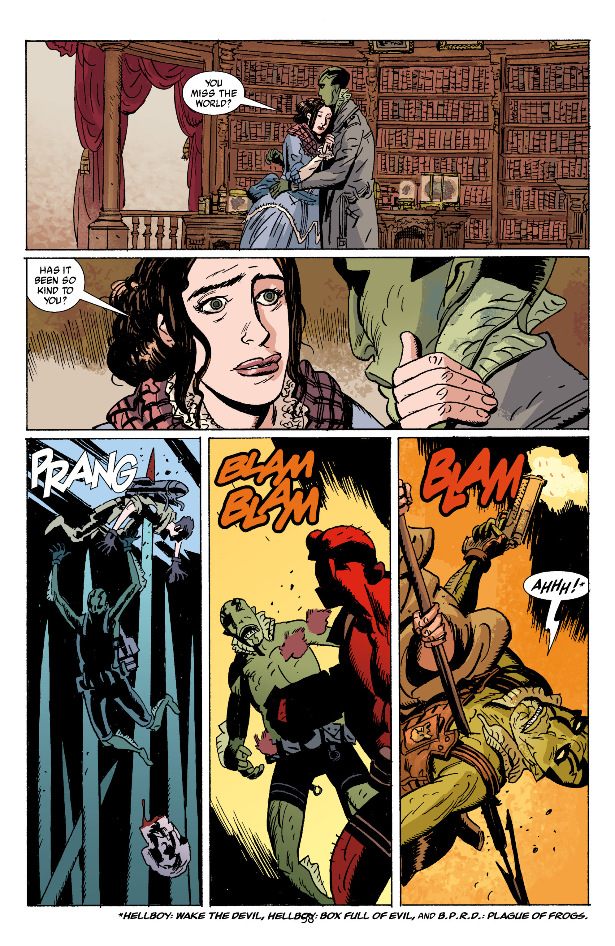 Read online B.P.R.D.: Plague of Frogs (2011) comic -  Issue # TPB 2 (Part 1) - 60