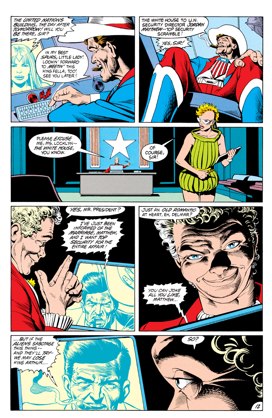 Read online Camelot 3000 comic -  Issue #6 - 14