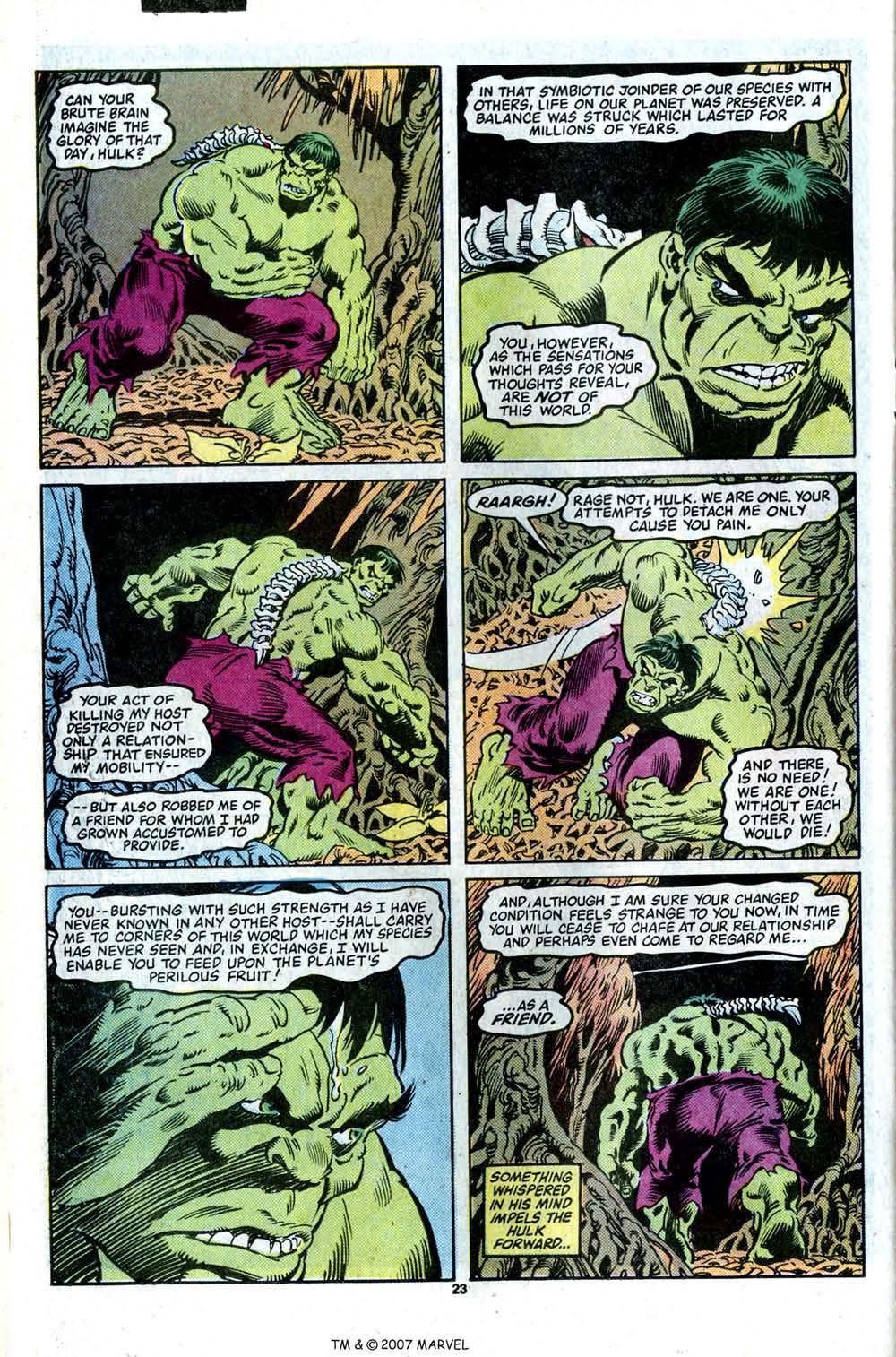 Read online The Incredible Hulk (1968) comic -  Issue # _Annual 1984 - 30