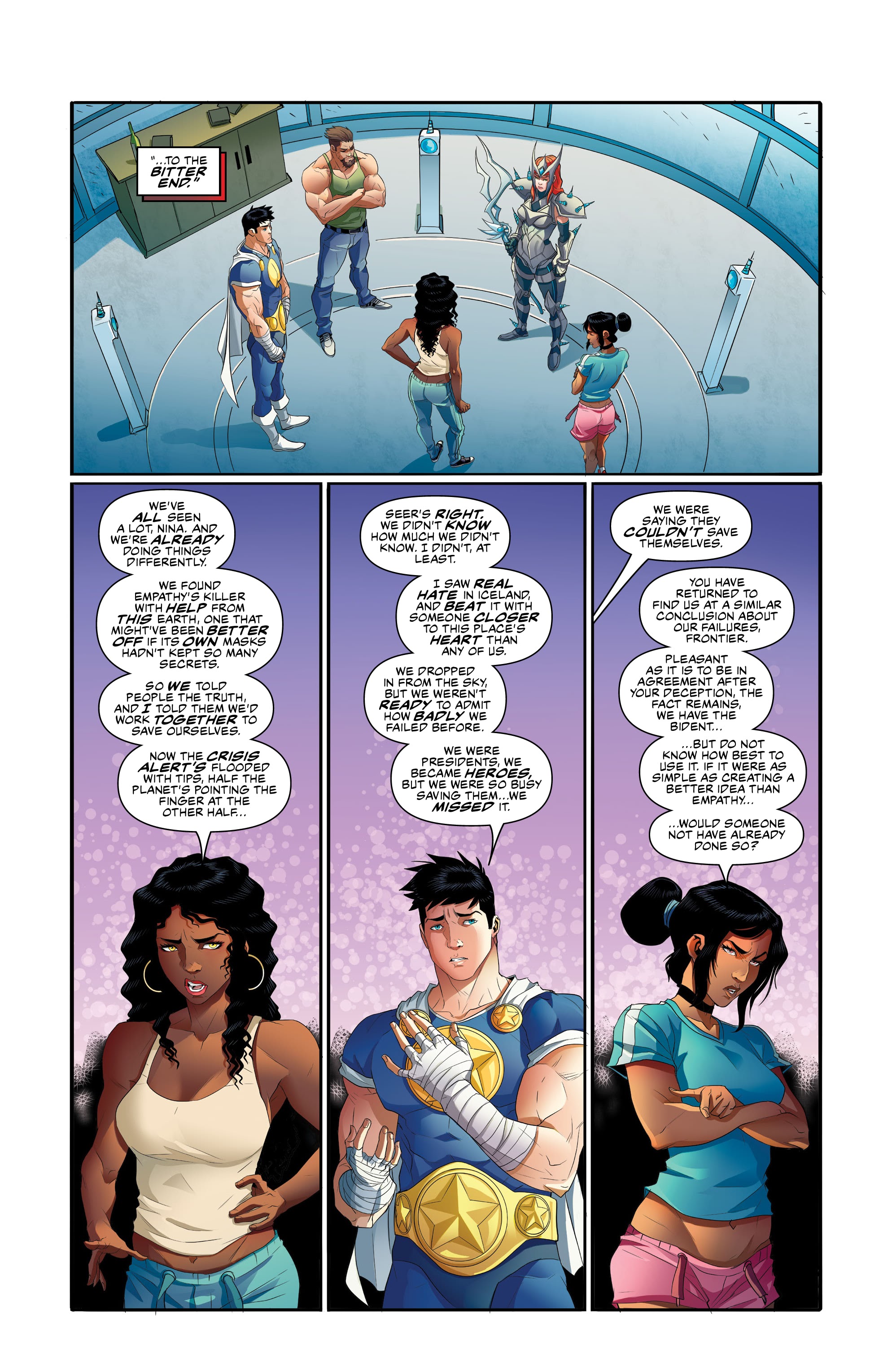 Read online Commanders In Crisis comic -  Issue #9 - 10