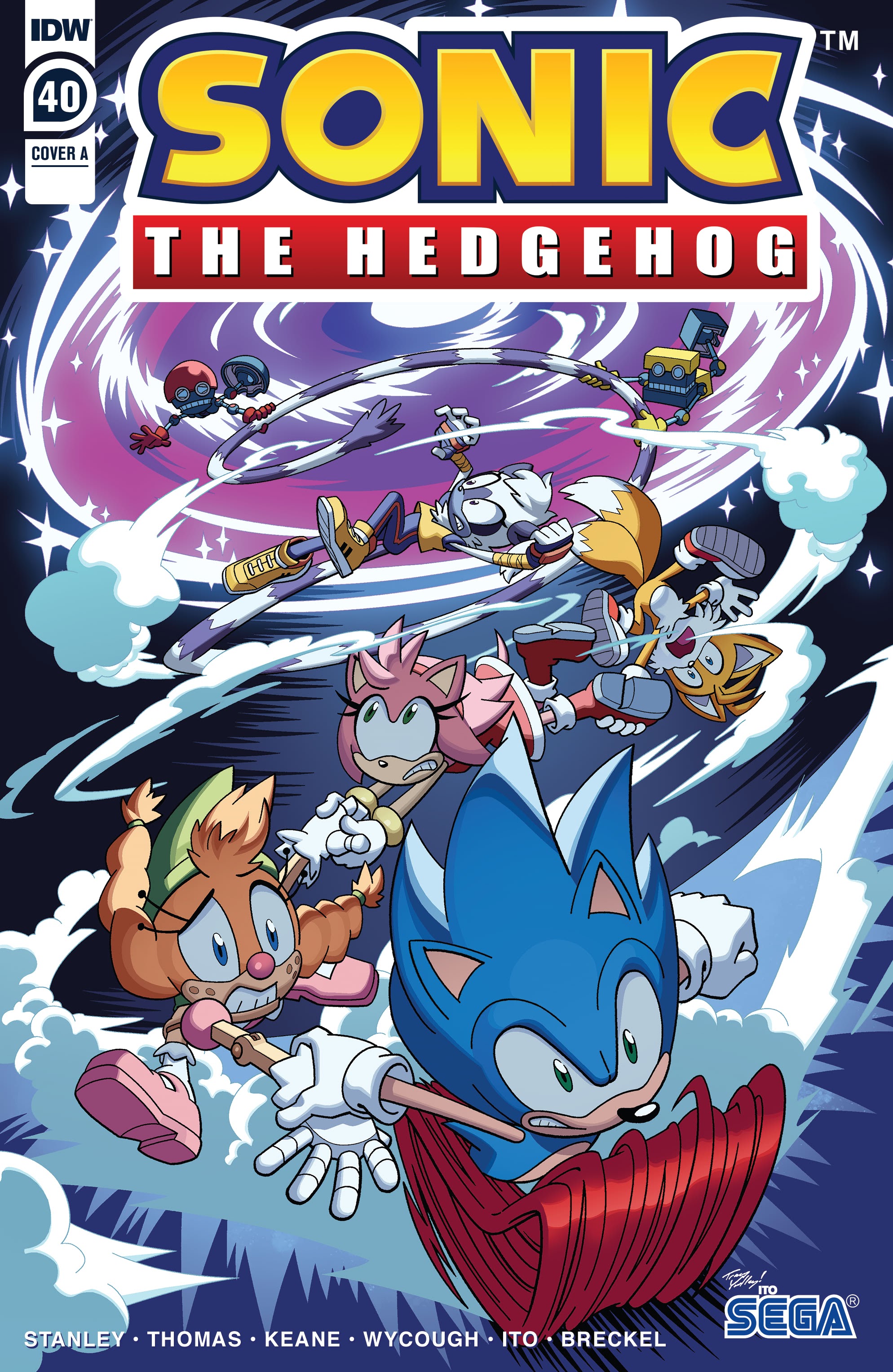 Read online Sonic the Hedgehog (2018) comic -  Issue #40 - 1