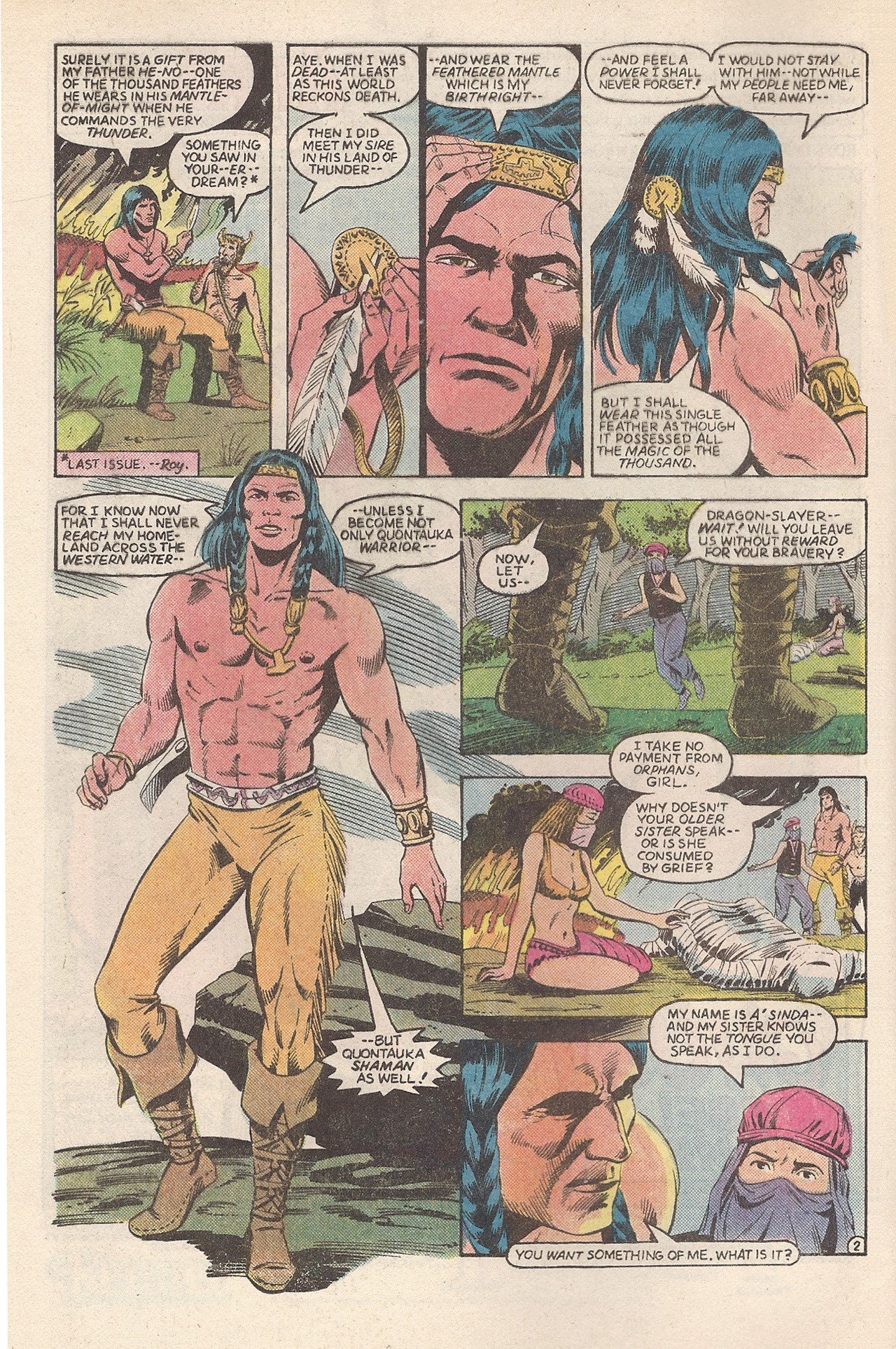 Read online Arak Son of Thunder comic -  Issue #34 - 4