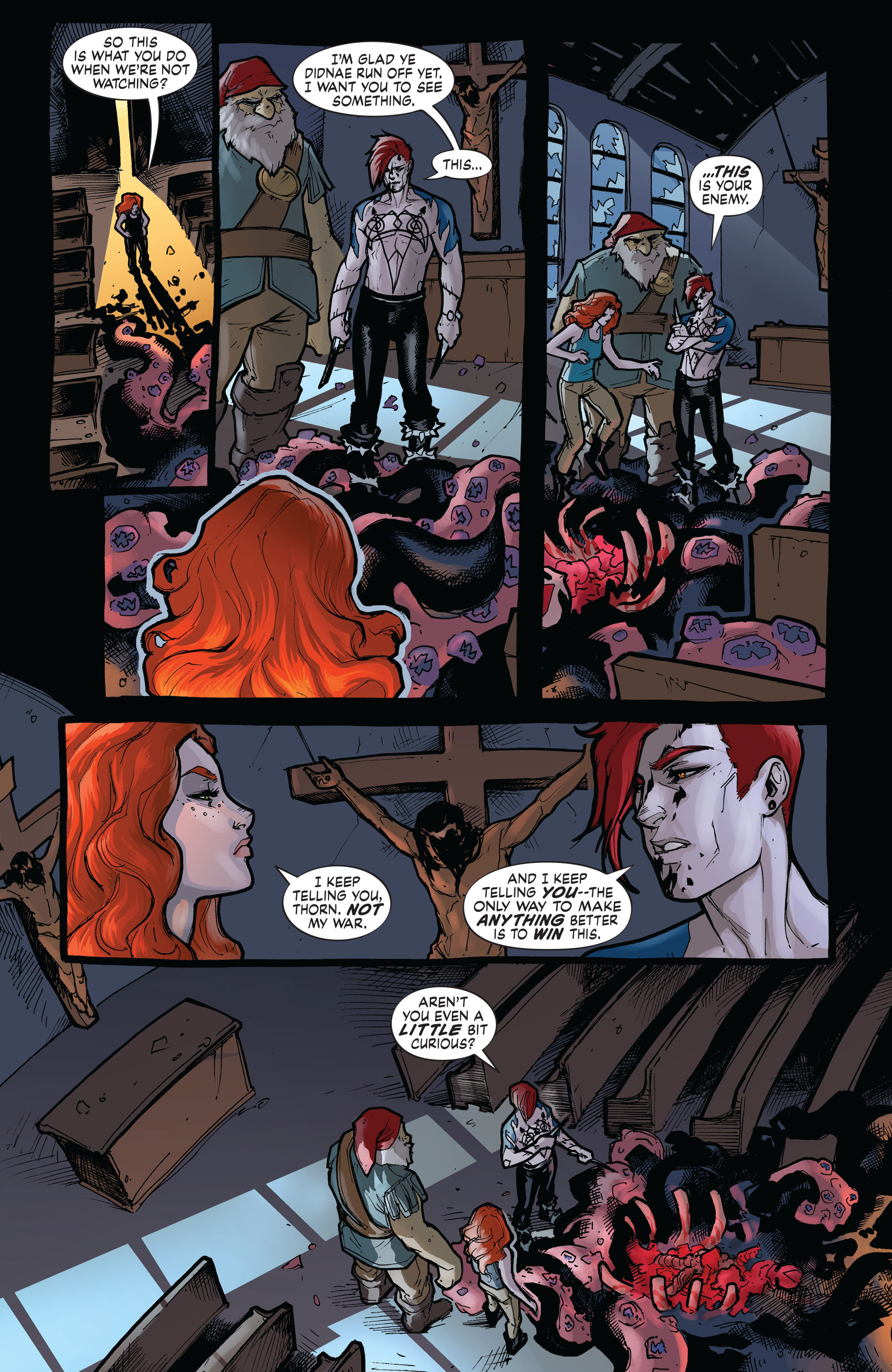 Read online Red Thorn comic -  Issue #5 - 16