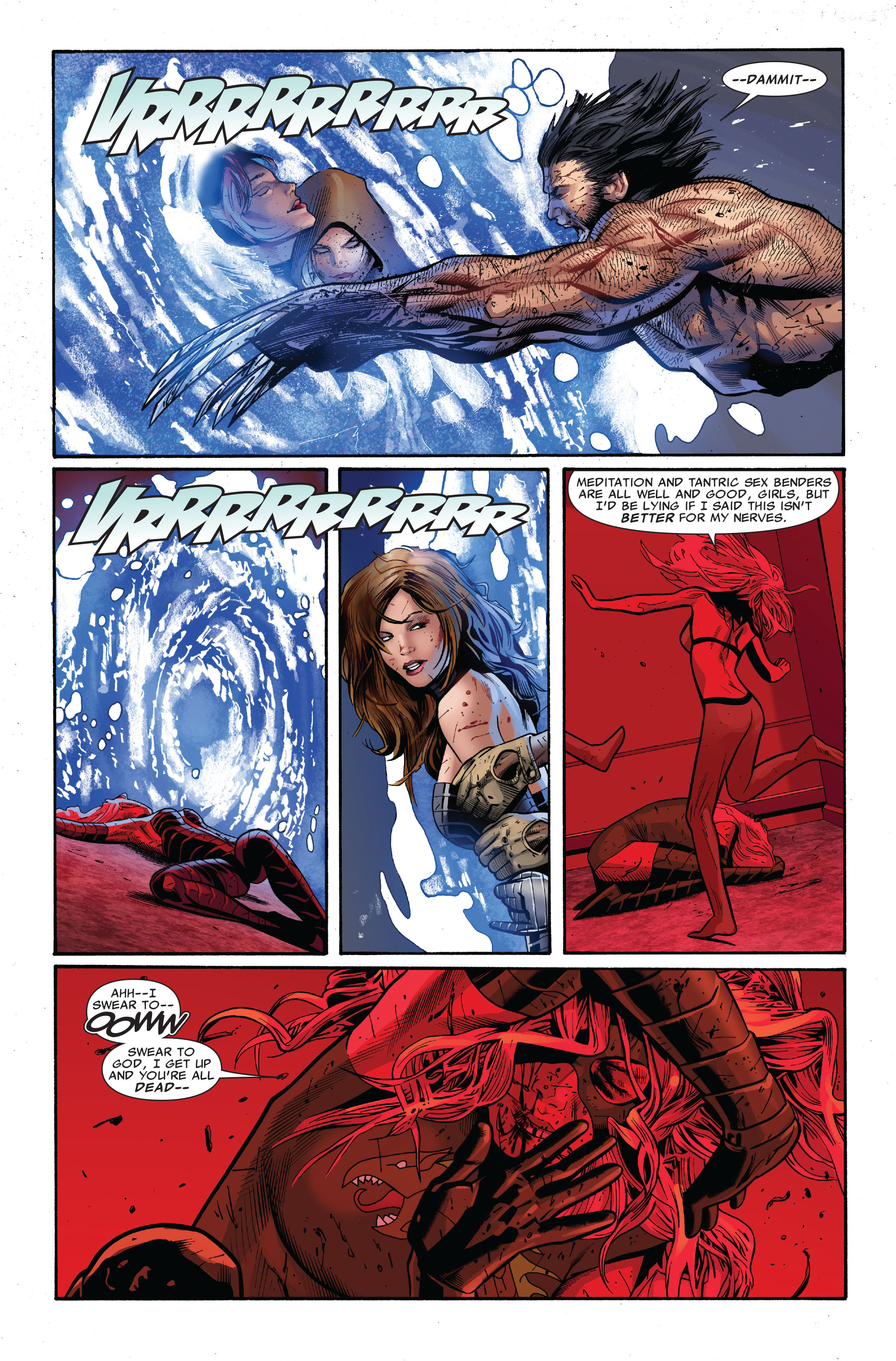Read online Uncanny X-Men: Sisterhood comic -  Issue # TPB - 72