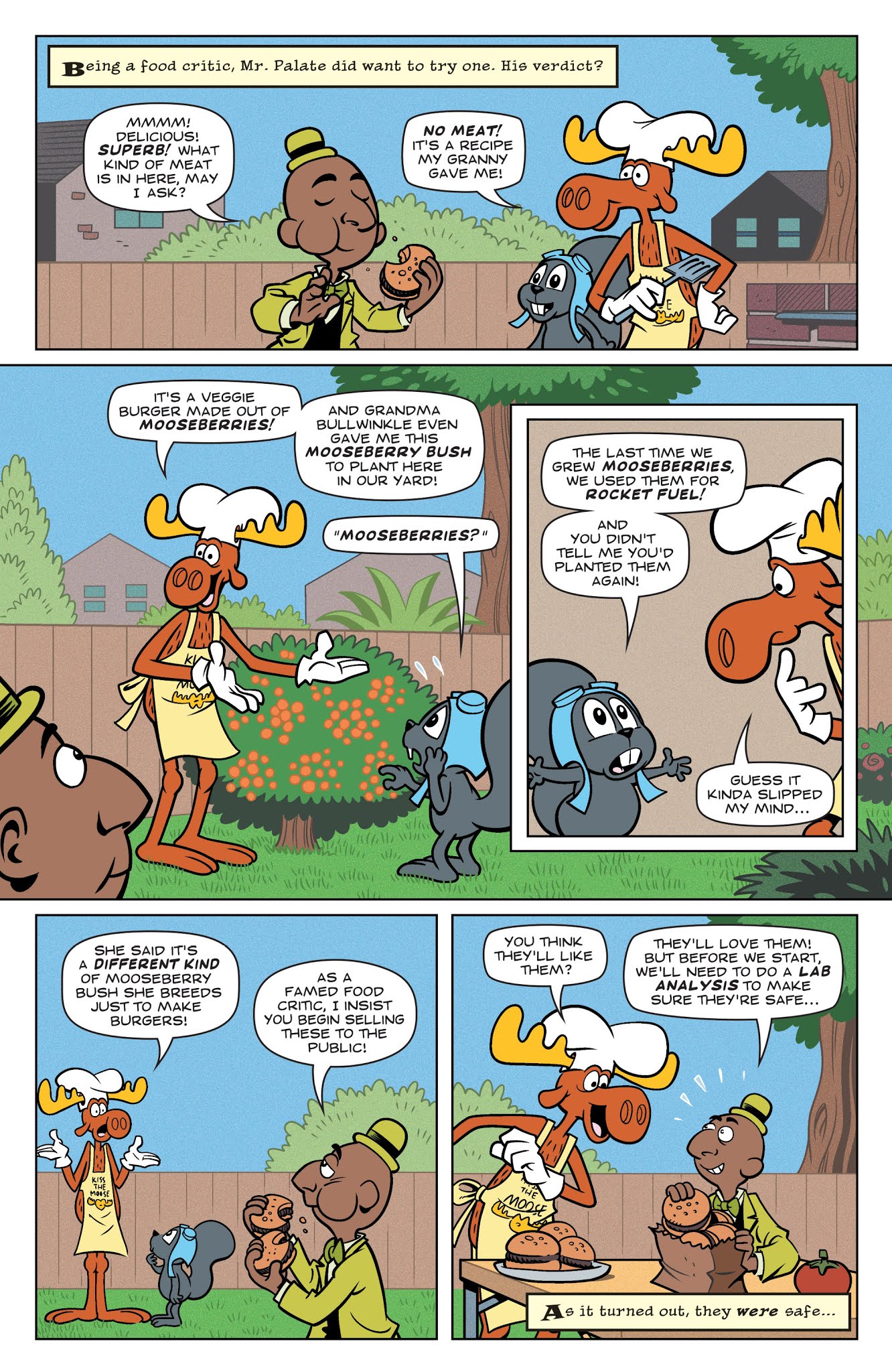 Read online Rocky and Bullwinkle comic -  Issue #4 - 9