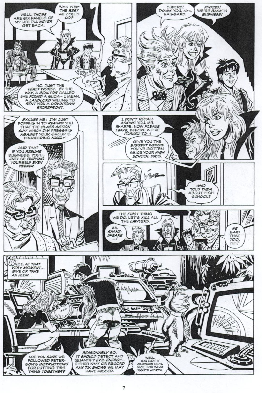 Read online Soulsearchers and Company comic -  Issue #77 - 8