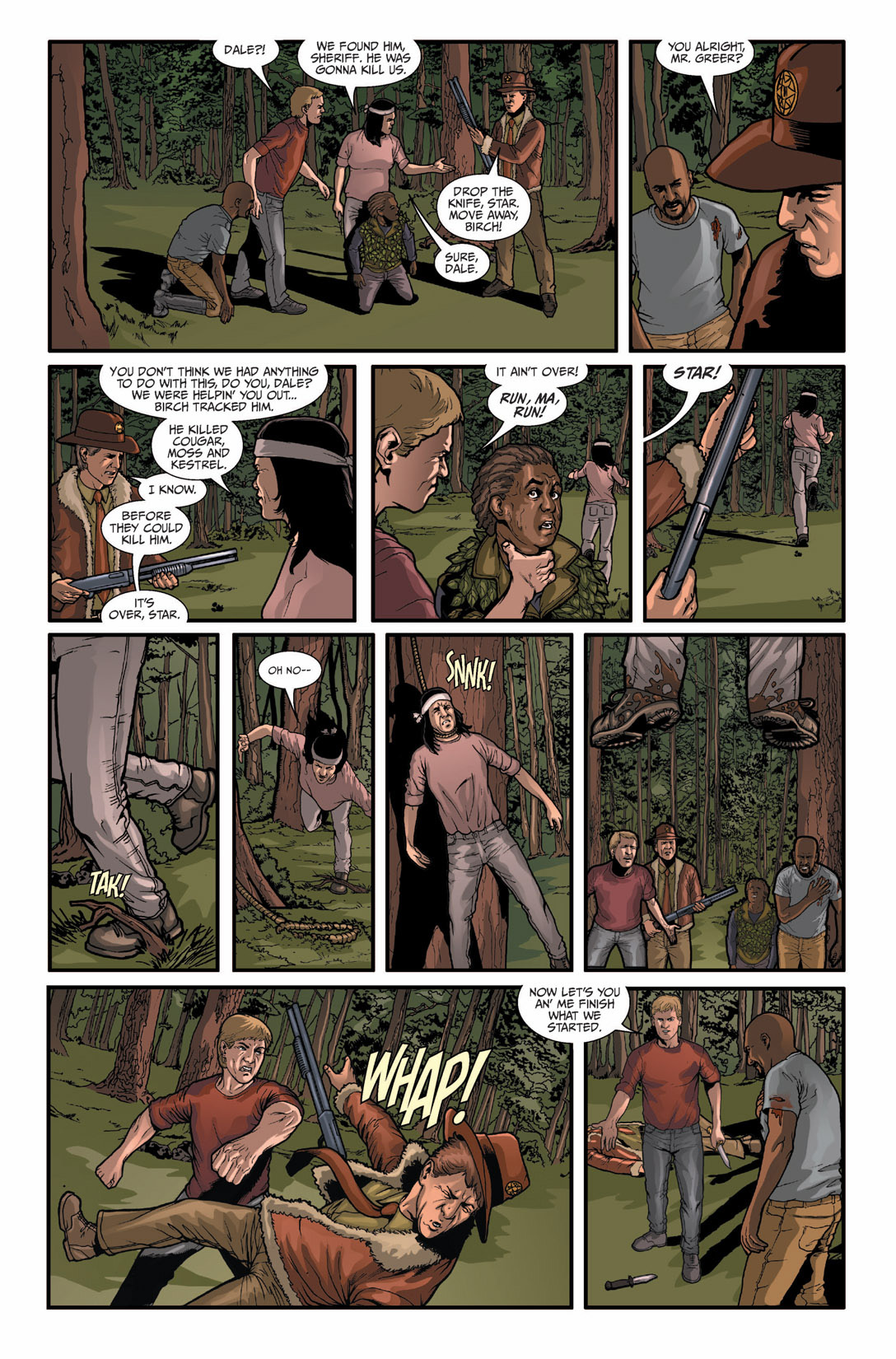 Read online Hunter's Moon comic -  Issue #5 - 21