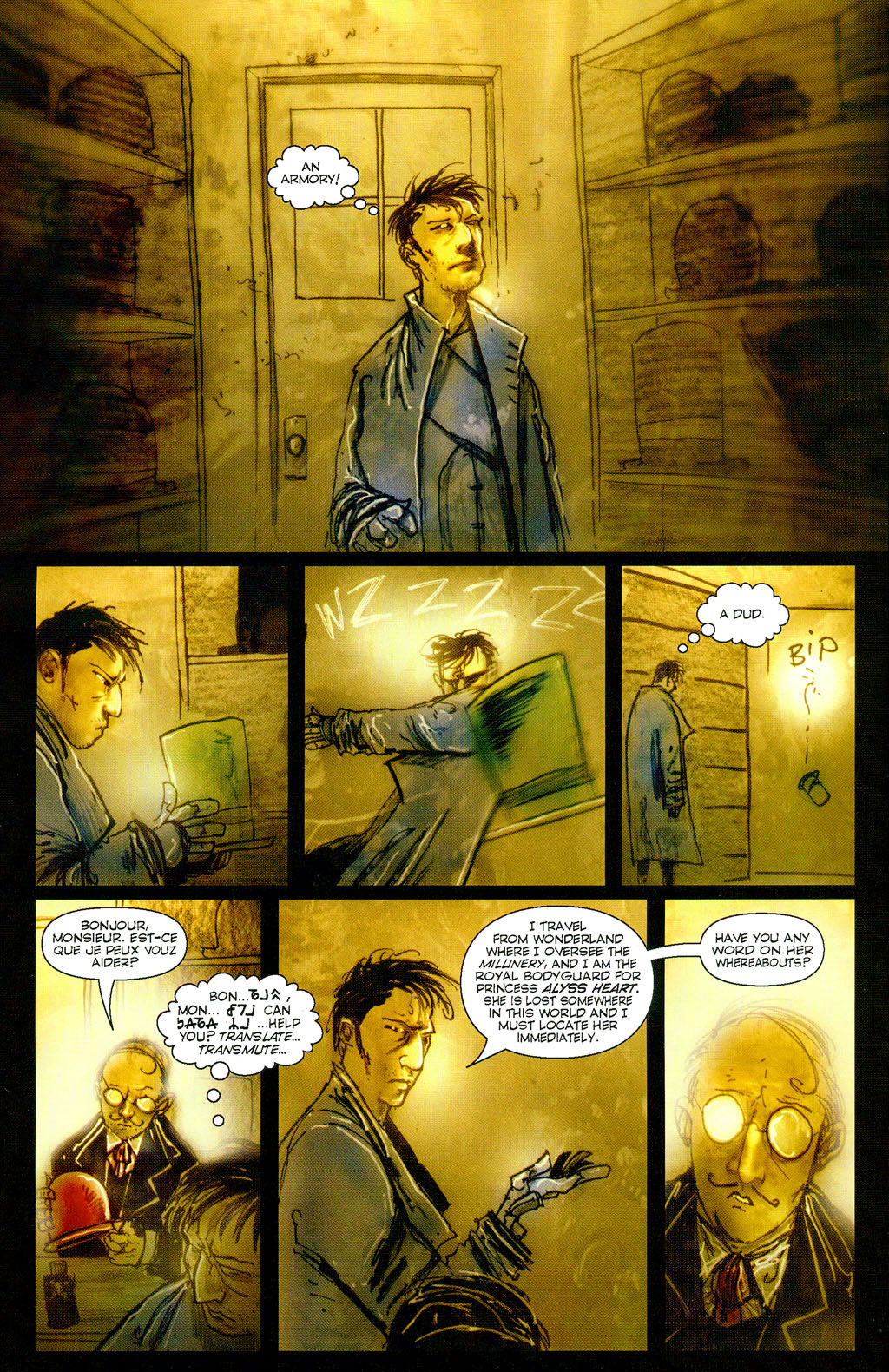 Read online Hatter M: The Looking Glass Wars comic -  Issue #1 - 12