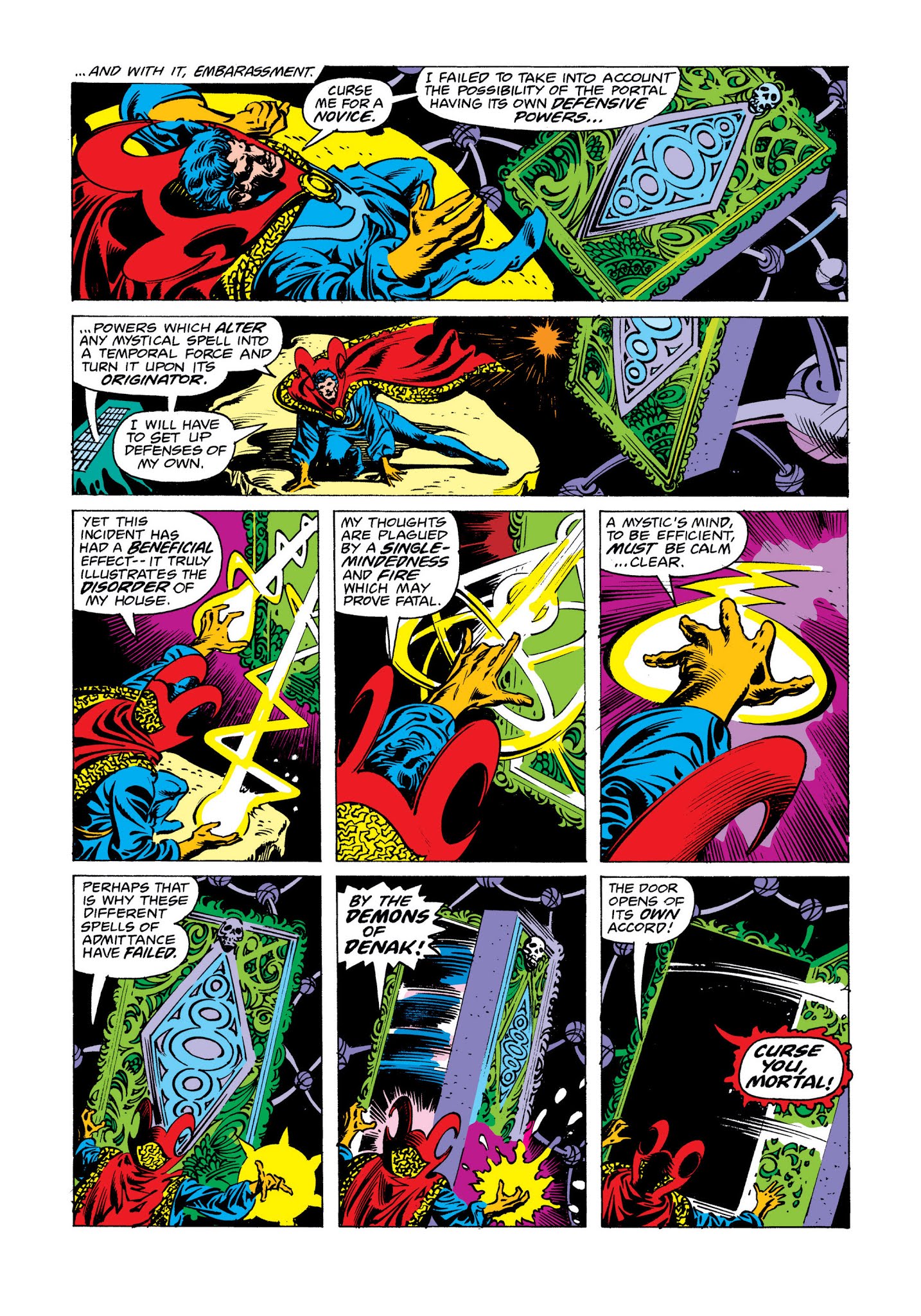 Read online Marvel Masterworks: Doctor Strange comic -  Issue # TPB 7 (Part 1) - 33