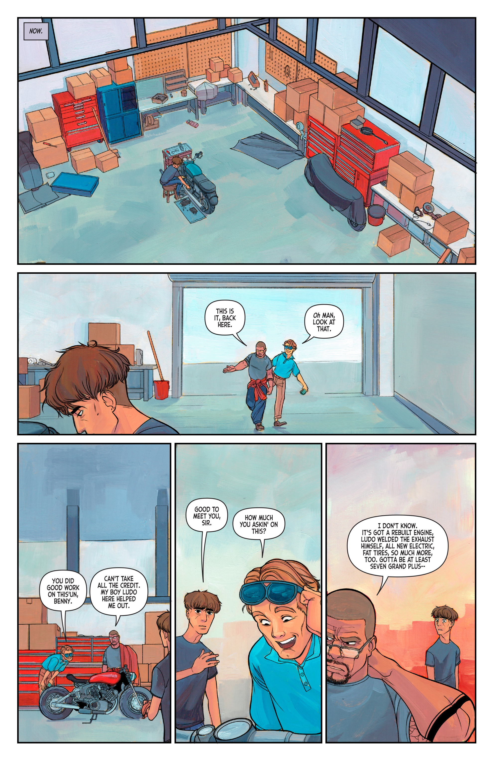 Read online At the End of Your Tether comic -  Issue #1 - 14