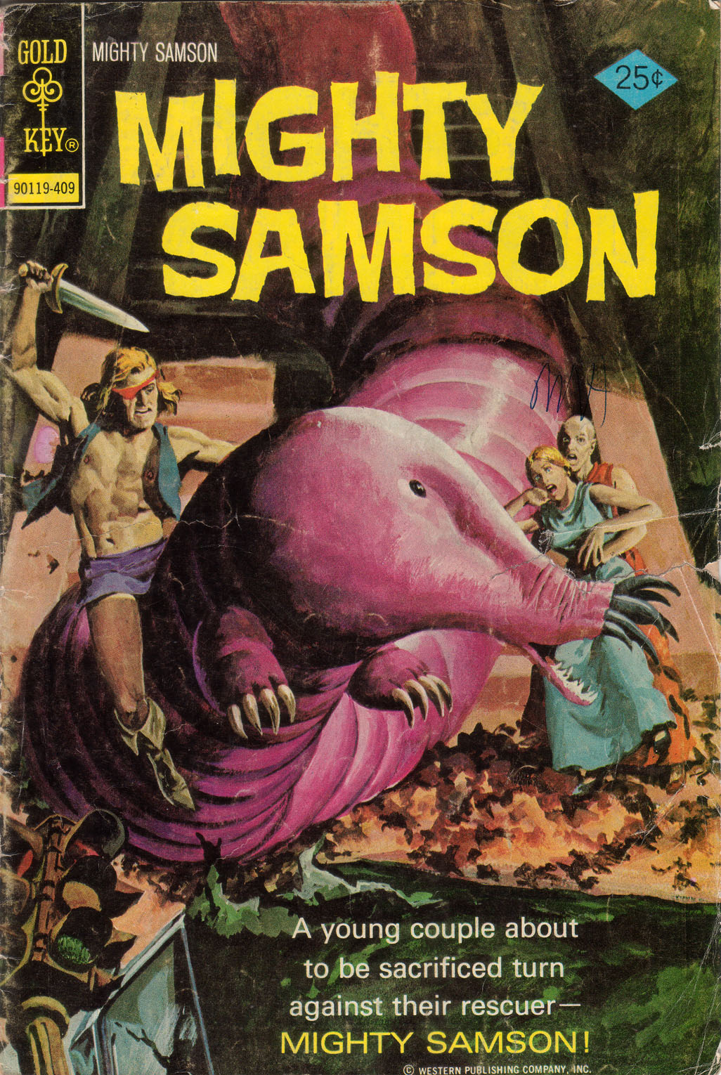 Read online Mighty Samson (1964) comic -  Issue #25 - 1