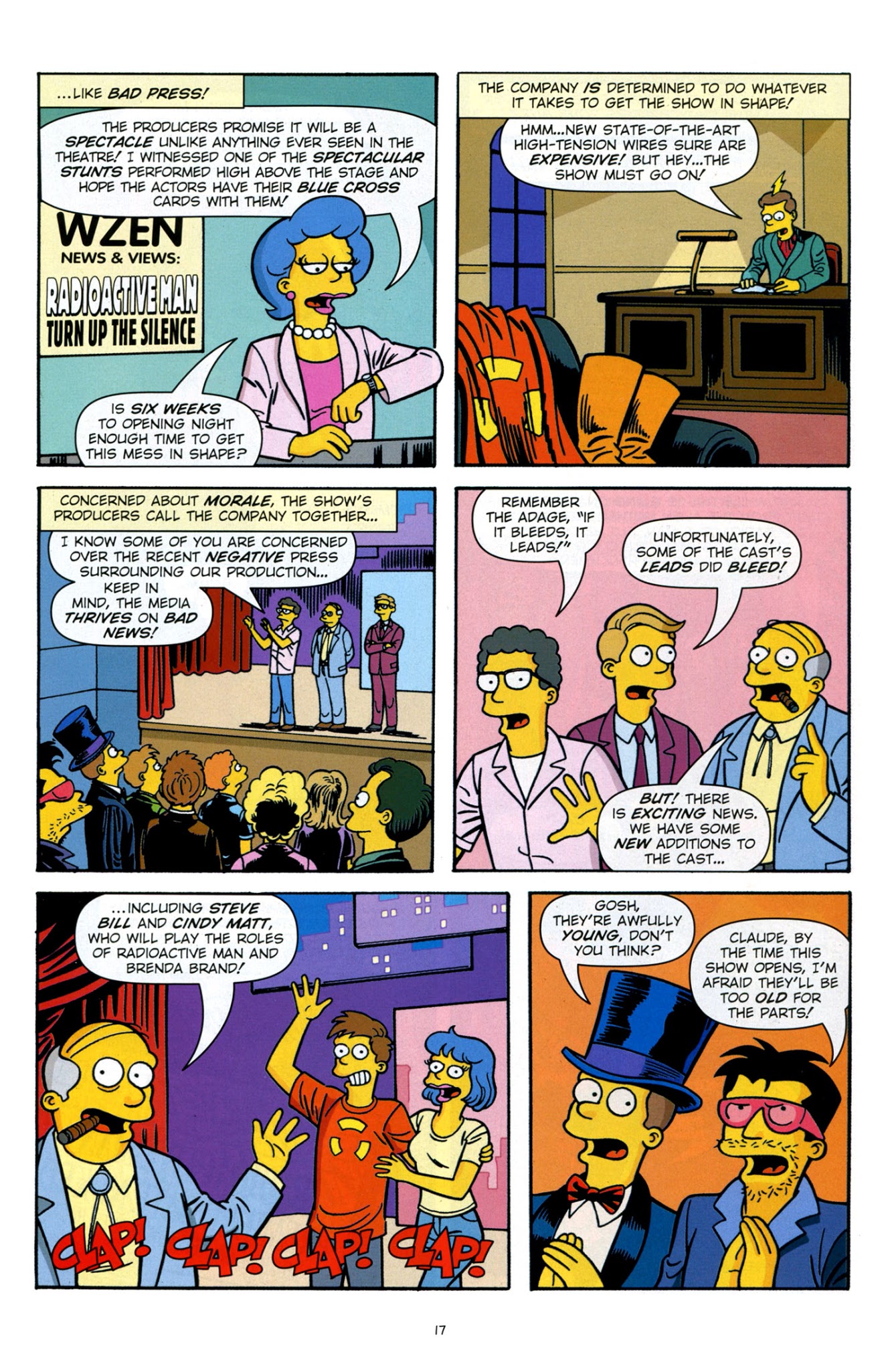 Read online Bongo Comics Presents Simpsons Super Spectacular comic -  Issue #14 - 19