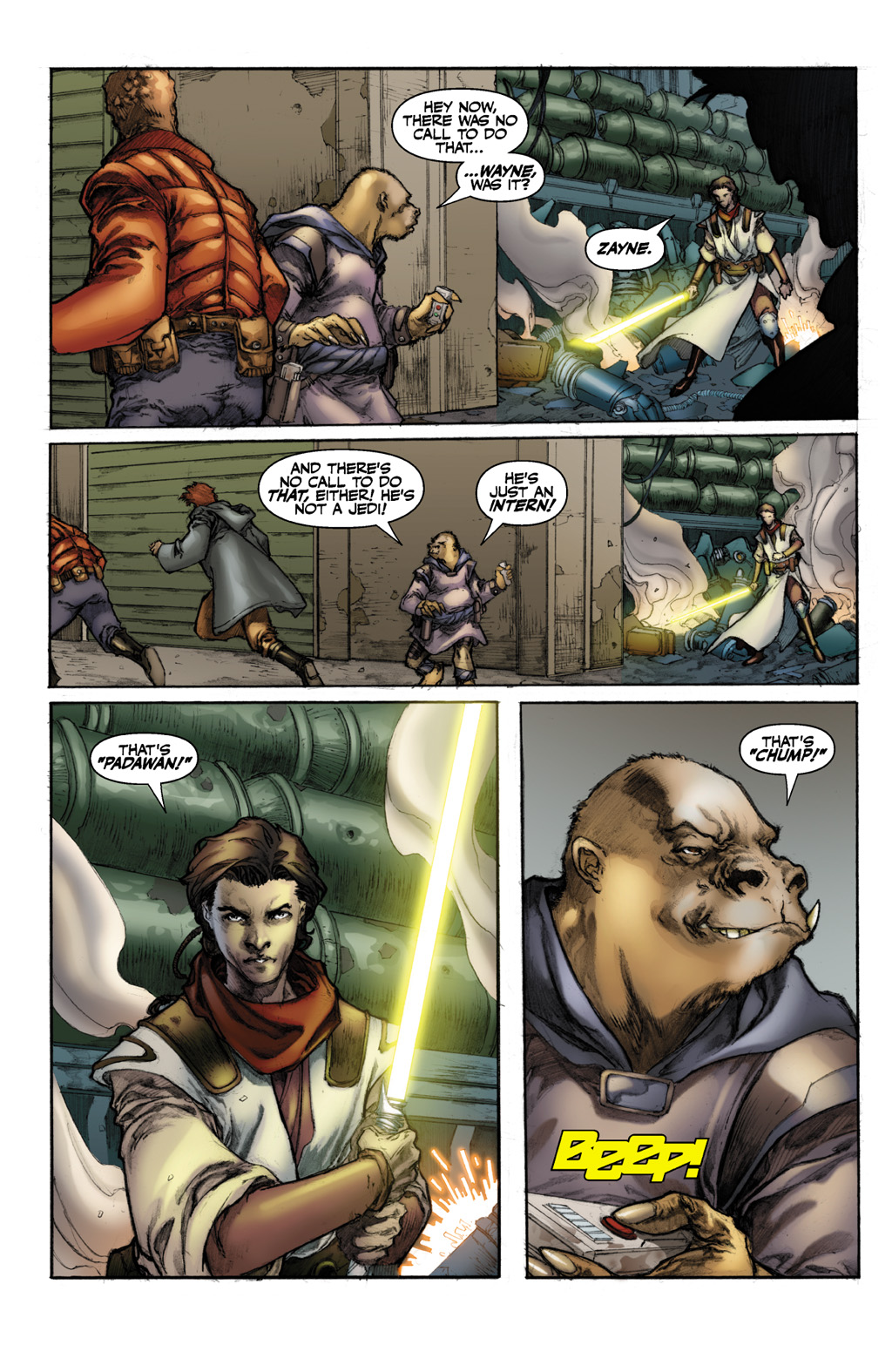 Read online Star Wars: Knights Of The Old Republic comic -  Issue #1 - 5