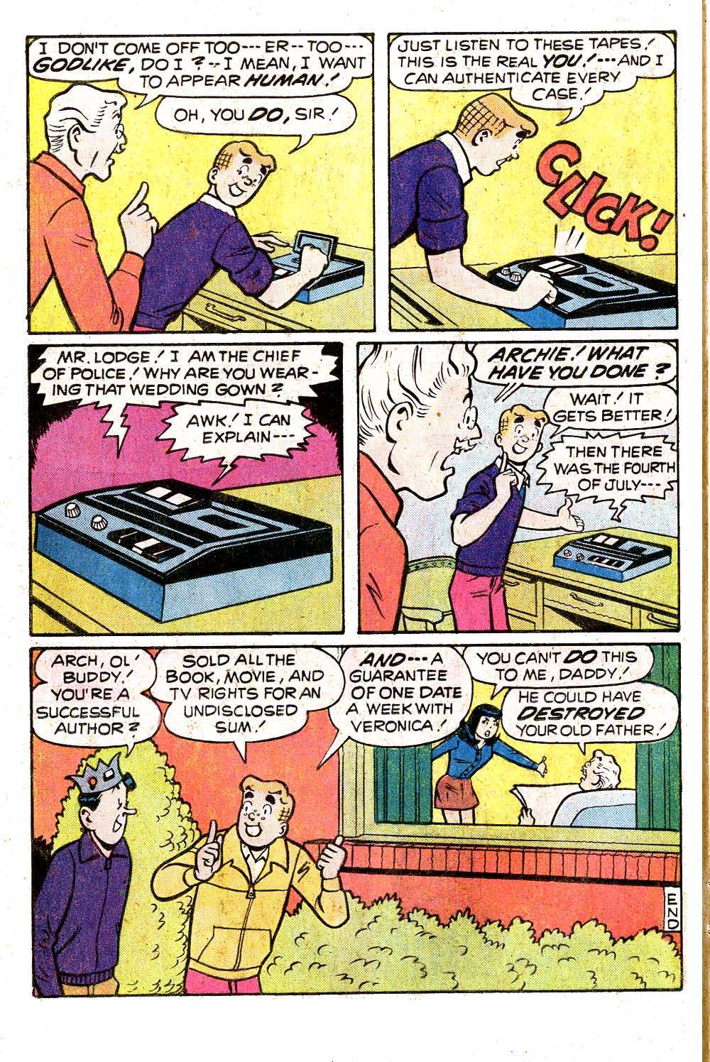 Read online Archie (1960) comic -  Issue #254 - 8