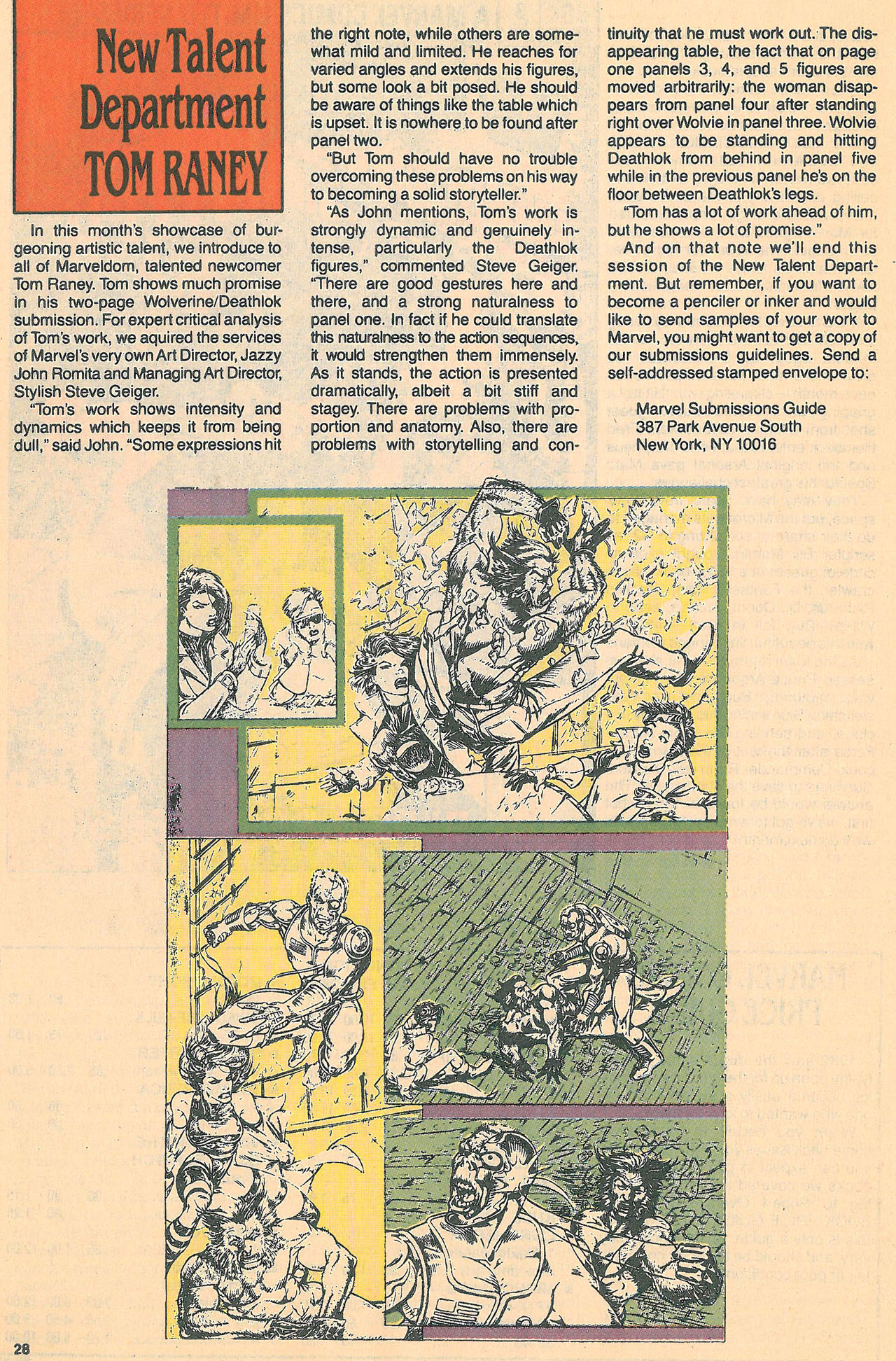 Read online Marvel Age comic -  Issue #94 - 29