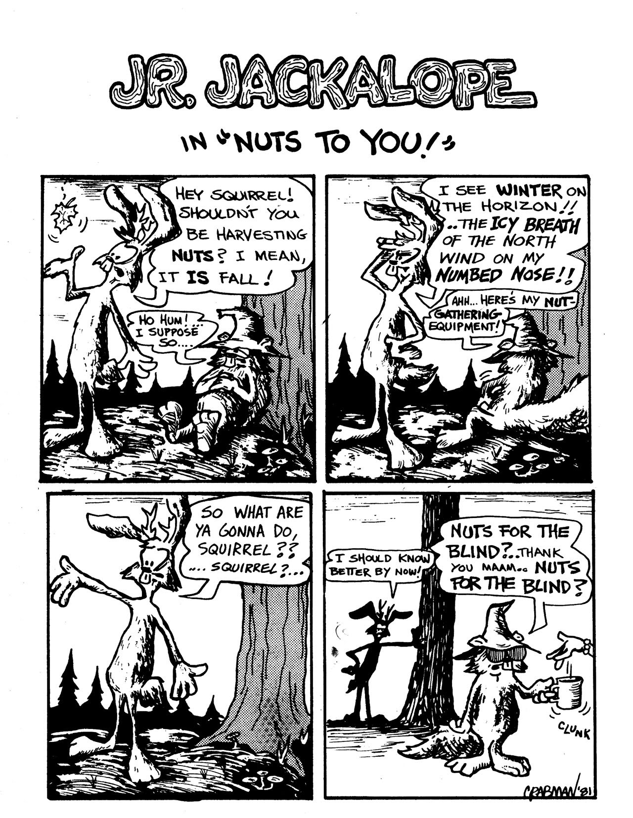 Read online Junior Jackalope comic -  Issue #1 - 33