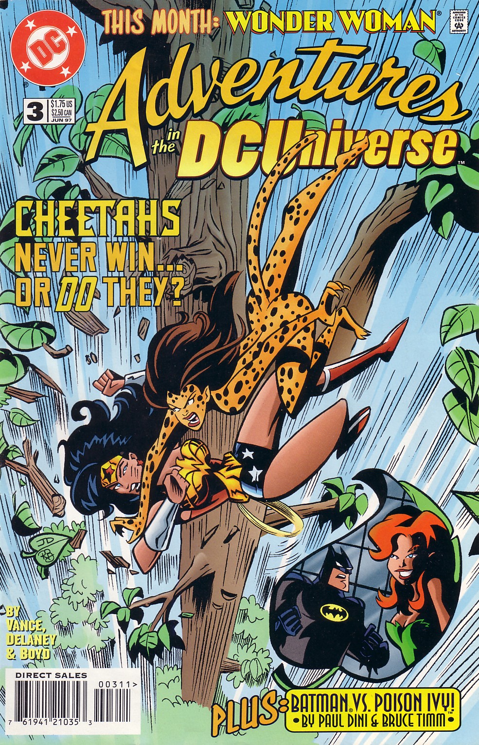 Read online Adventures in the DC Universe comic -  Issue #3 - 1