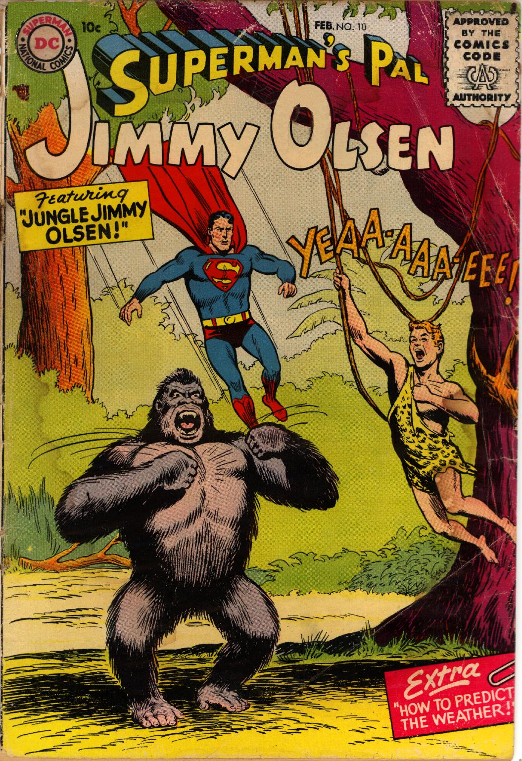 Read online Superman's Pal Jimmy Olsen comic -  Issue #10 - 1