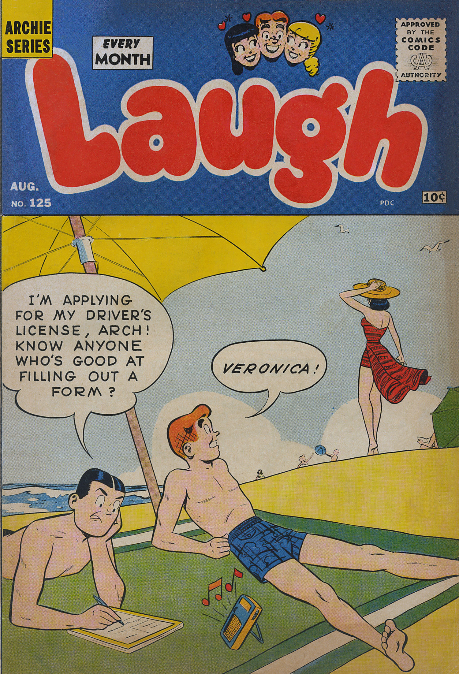 Read online Laugh (Comics) comic -  Issue #125 - 1